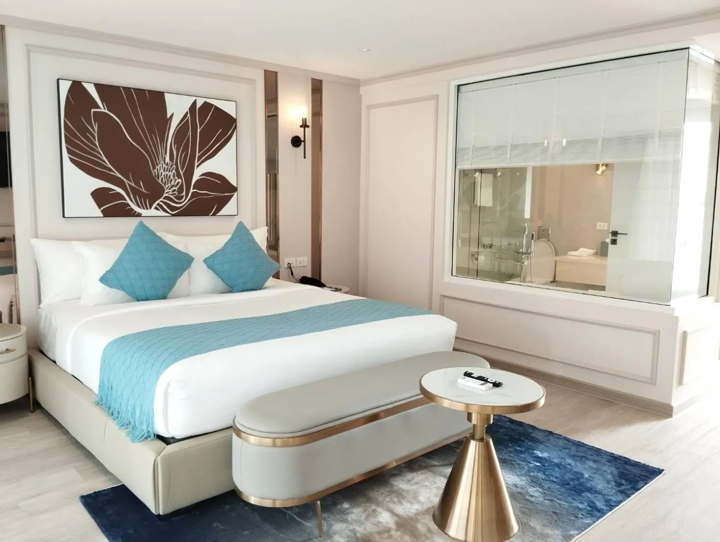 Bedroom, Bed in Villa Atchara