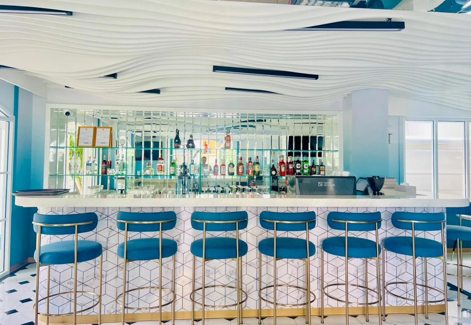 Lounge or bar in Villa Atchara