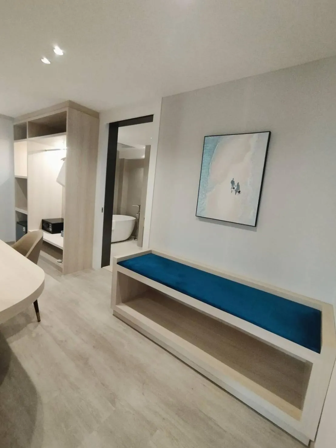 Bathroom, Bed in Villa Atchara