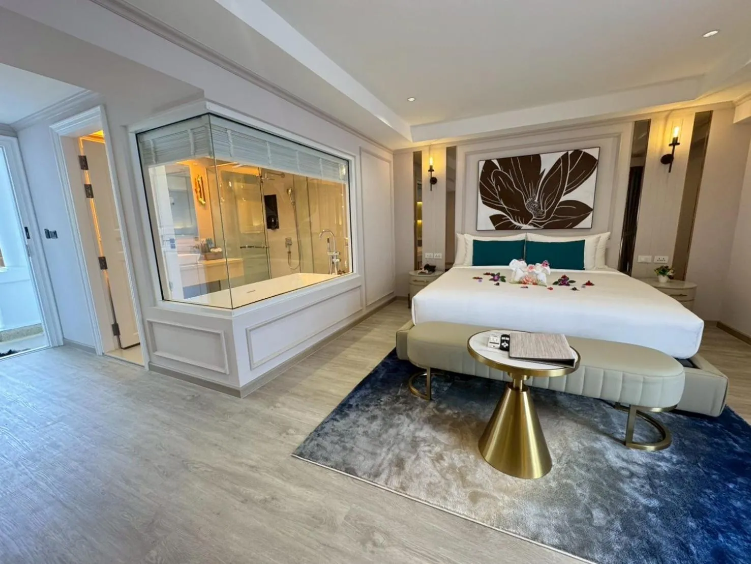 Bedroom, Bed in Villa Atchara