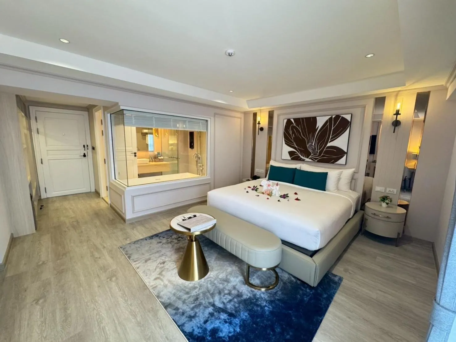 Bedroom, Bed in Villa Atchara