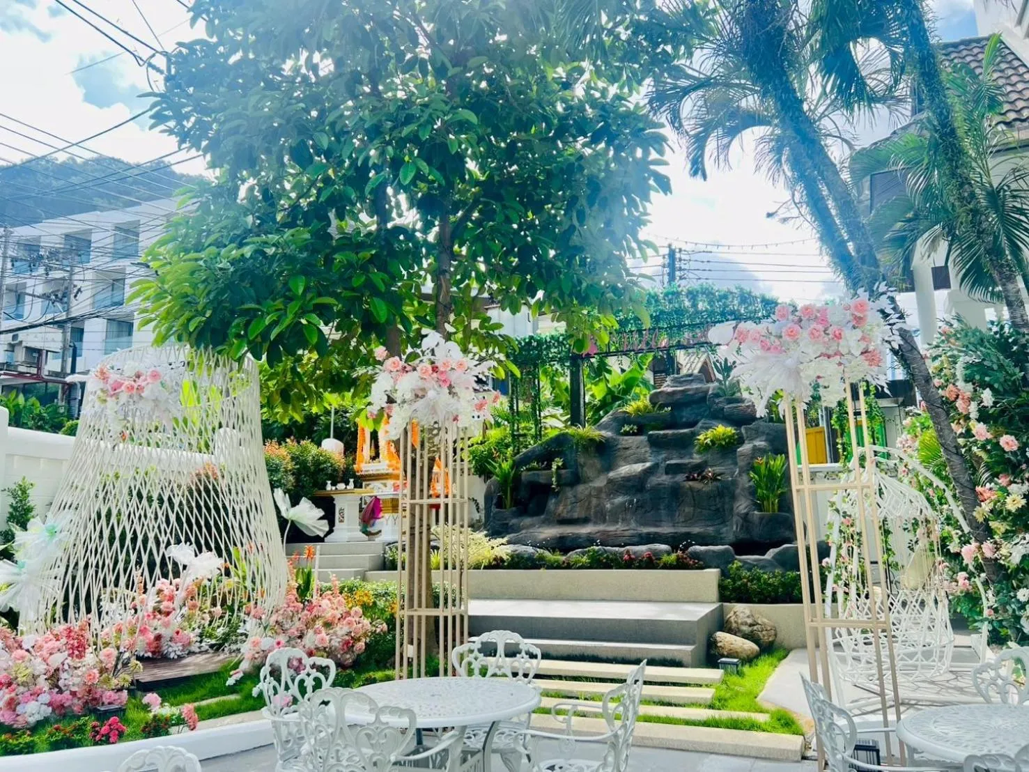 Garden in Villa Atchara