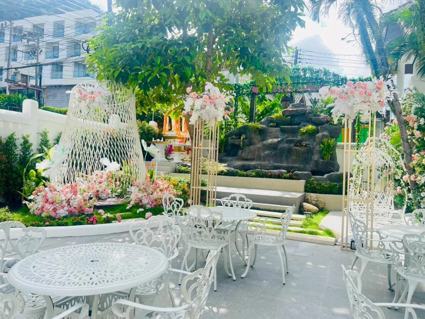 Garden in Villa Atchara