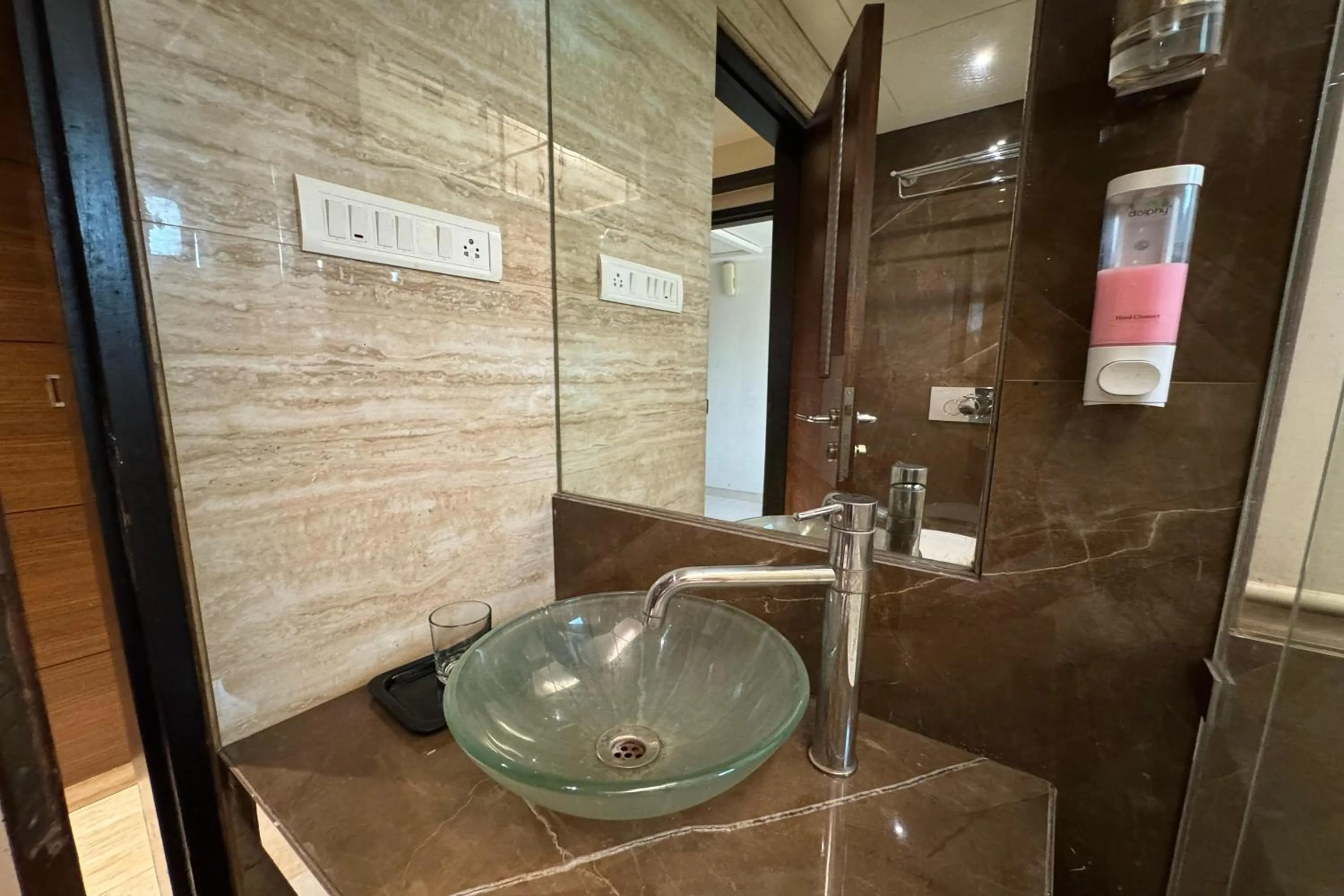 Bathroom in Hotel Dwaraka Residency