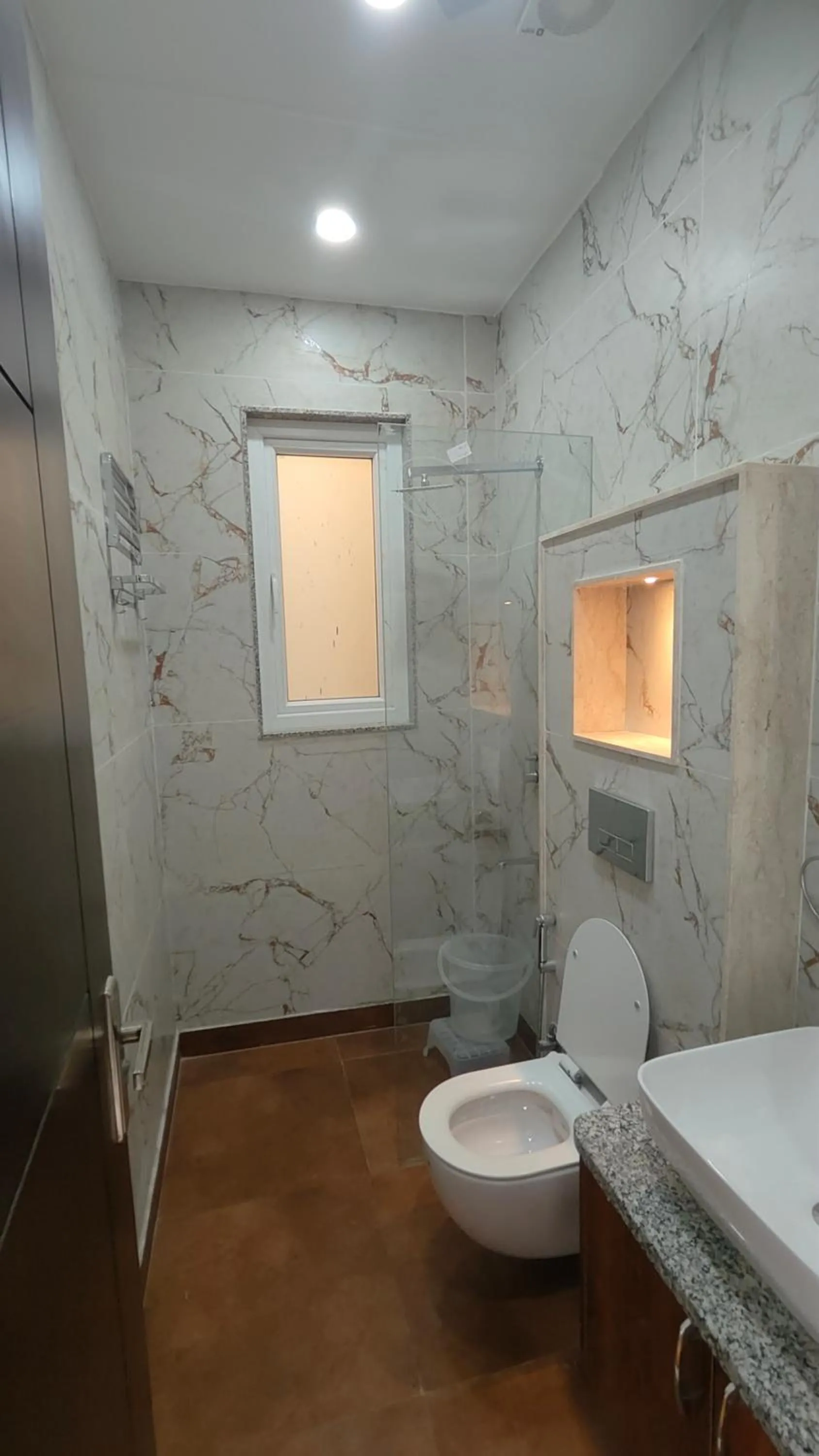 Shower in Ashok Vatika