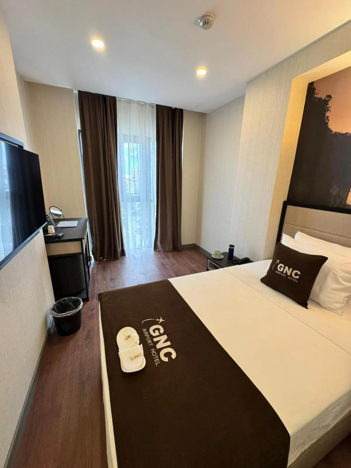 TV and multimedia, Bed in Gnc Airport Hotel