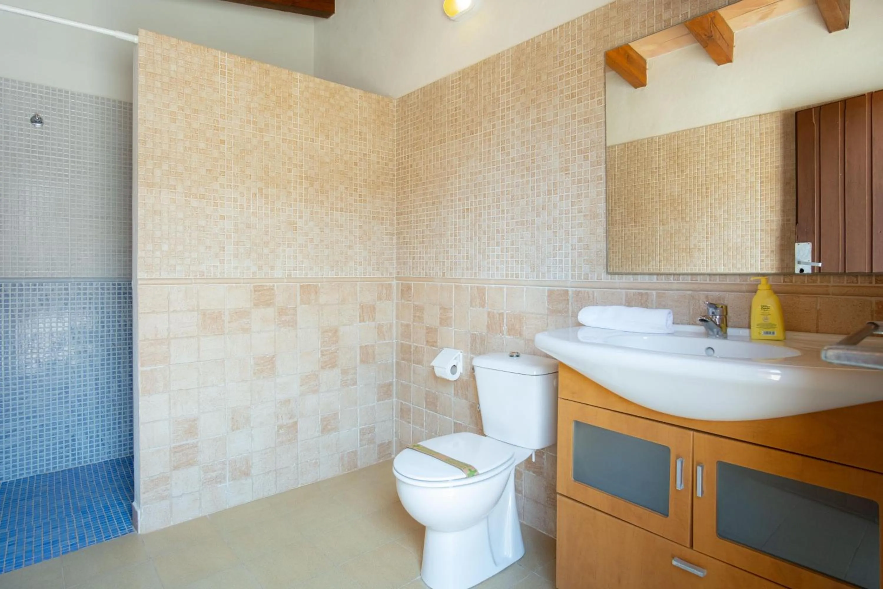 Shower in Ca Na Beu