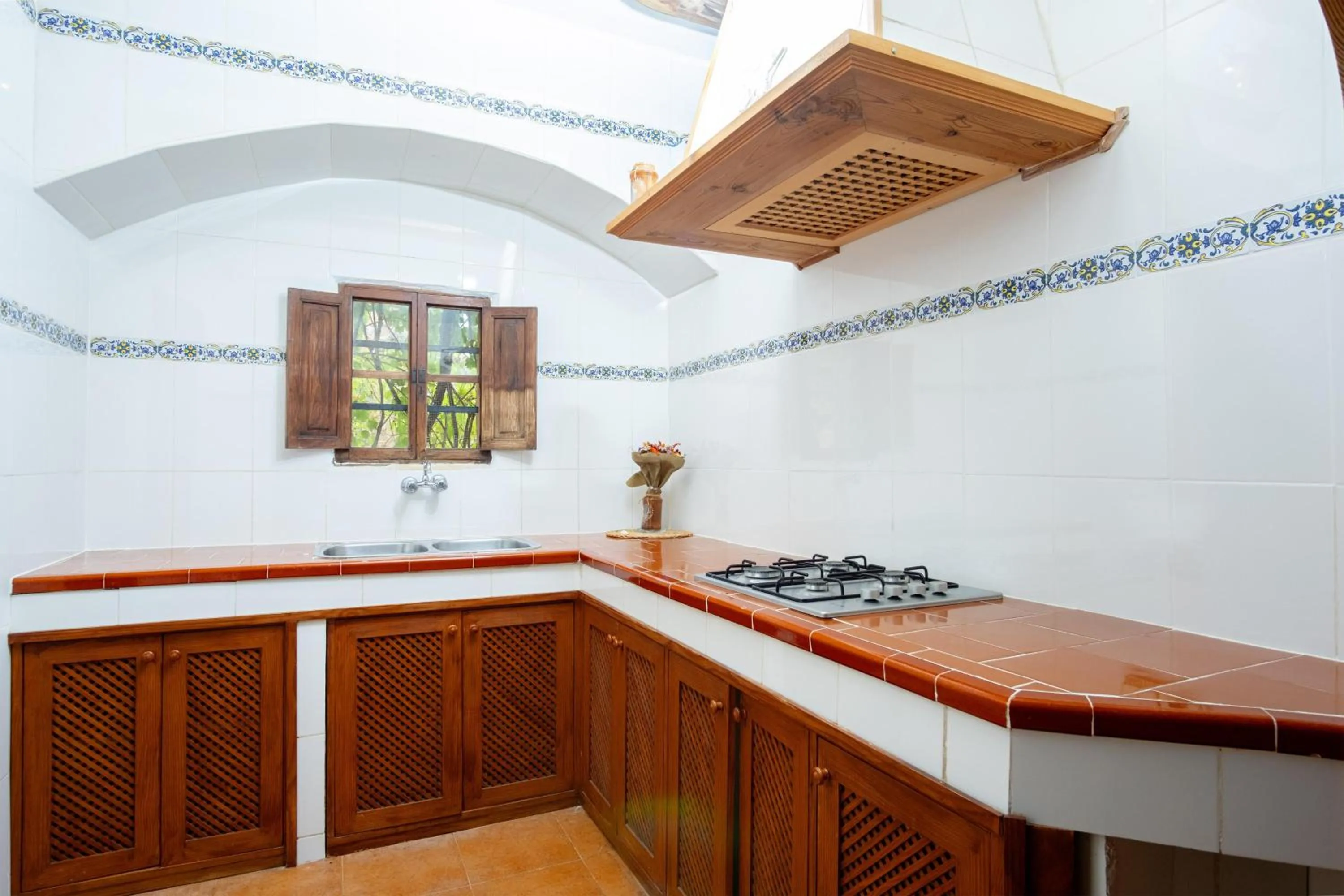 Kitchen or kitchenette in Ca Na Beu