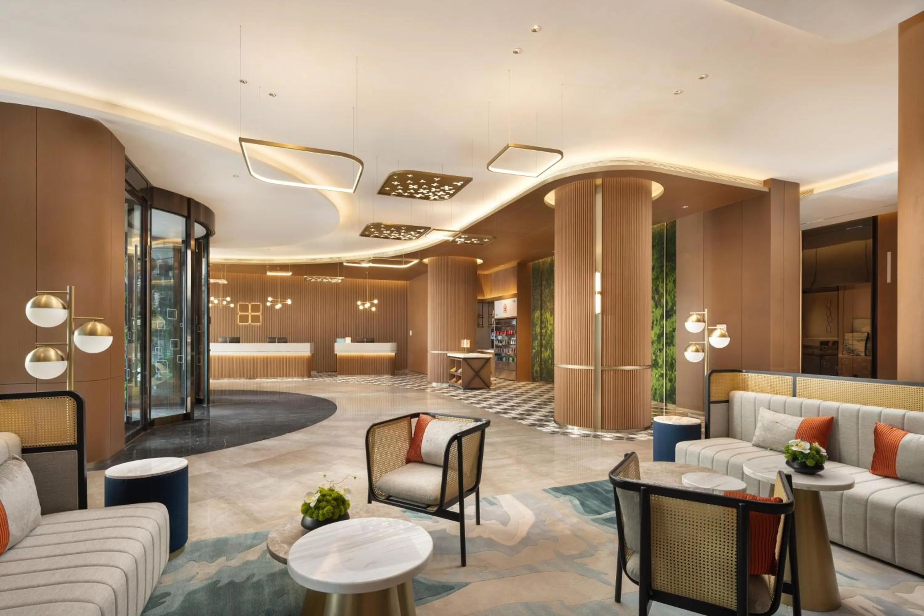 Lobby or reception in Hilton Garden Inn Hangzhou Grand Canal