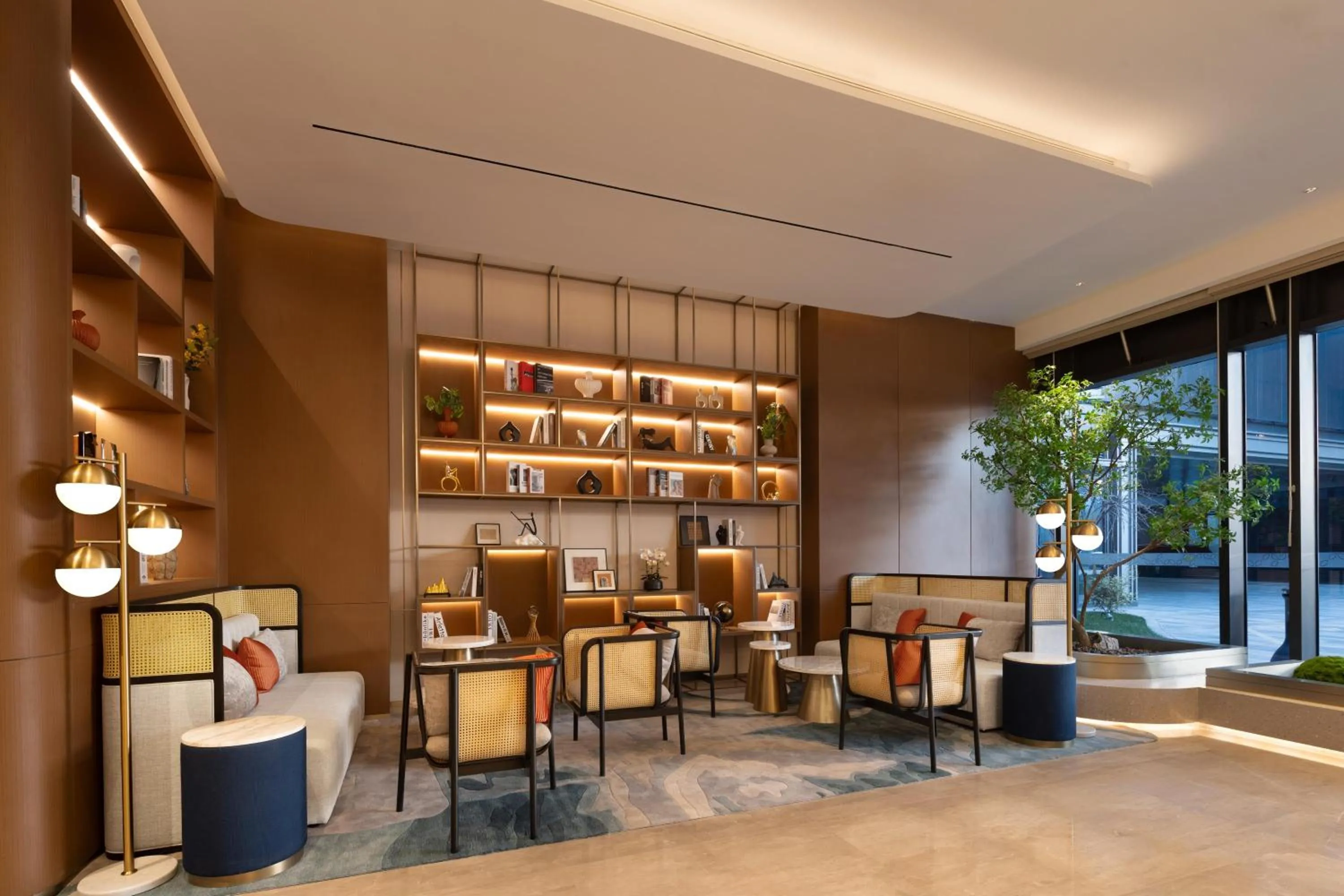 Lobby or reception in Hilton Garden Inn Hangzhou Grand Canal
