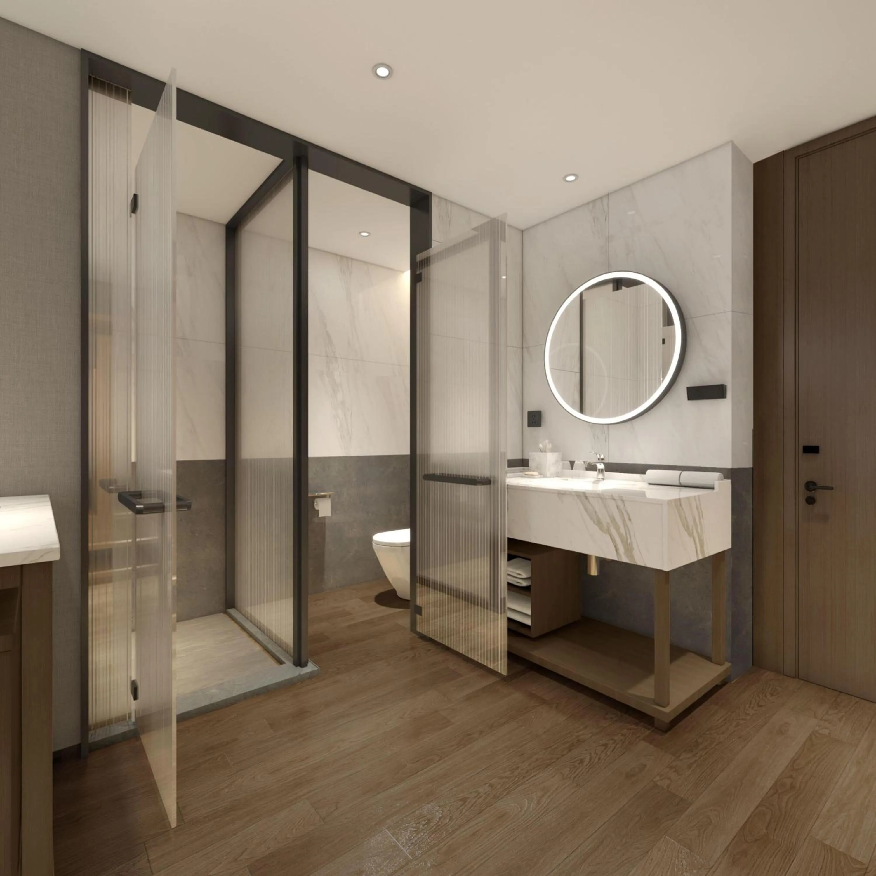 Bathroom in Hilton Garden Inn Hangzhou Grand Canal