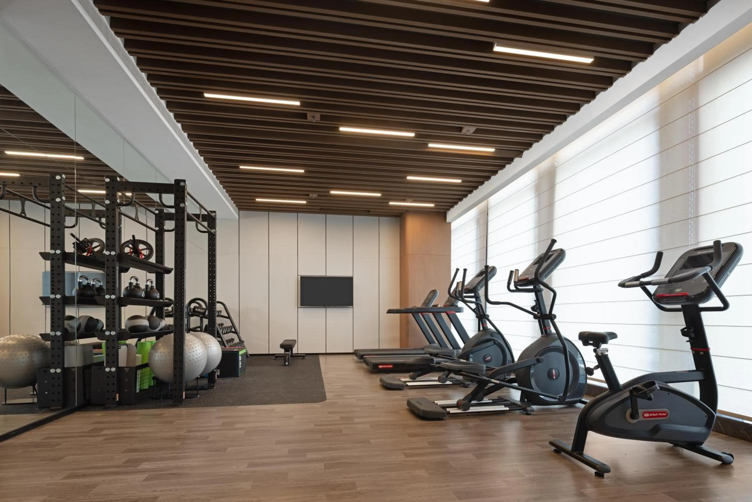 Fitness centre/facilities in Hilton Garden Inn Hangzhou Grand Canal