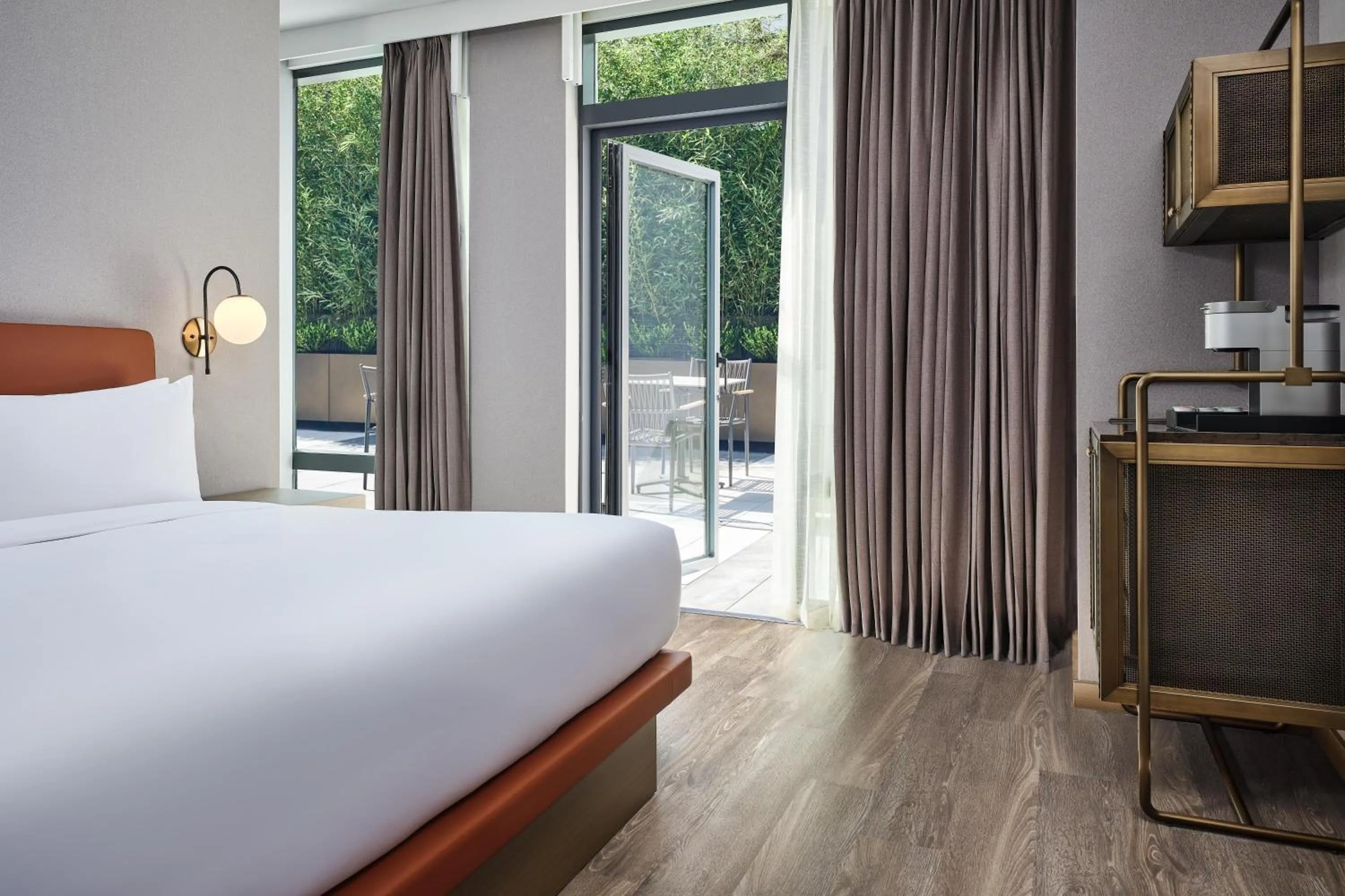 Bed in The George Manhattan, Tapestry Collection By Hilton