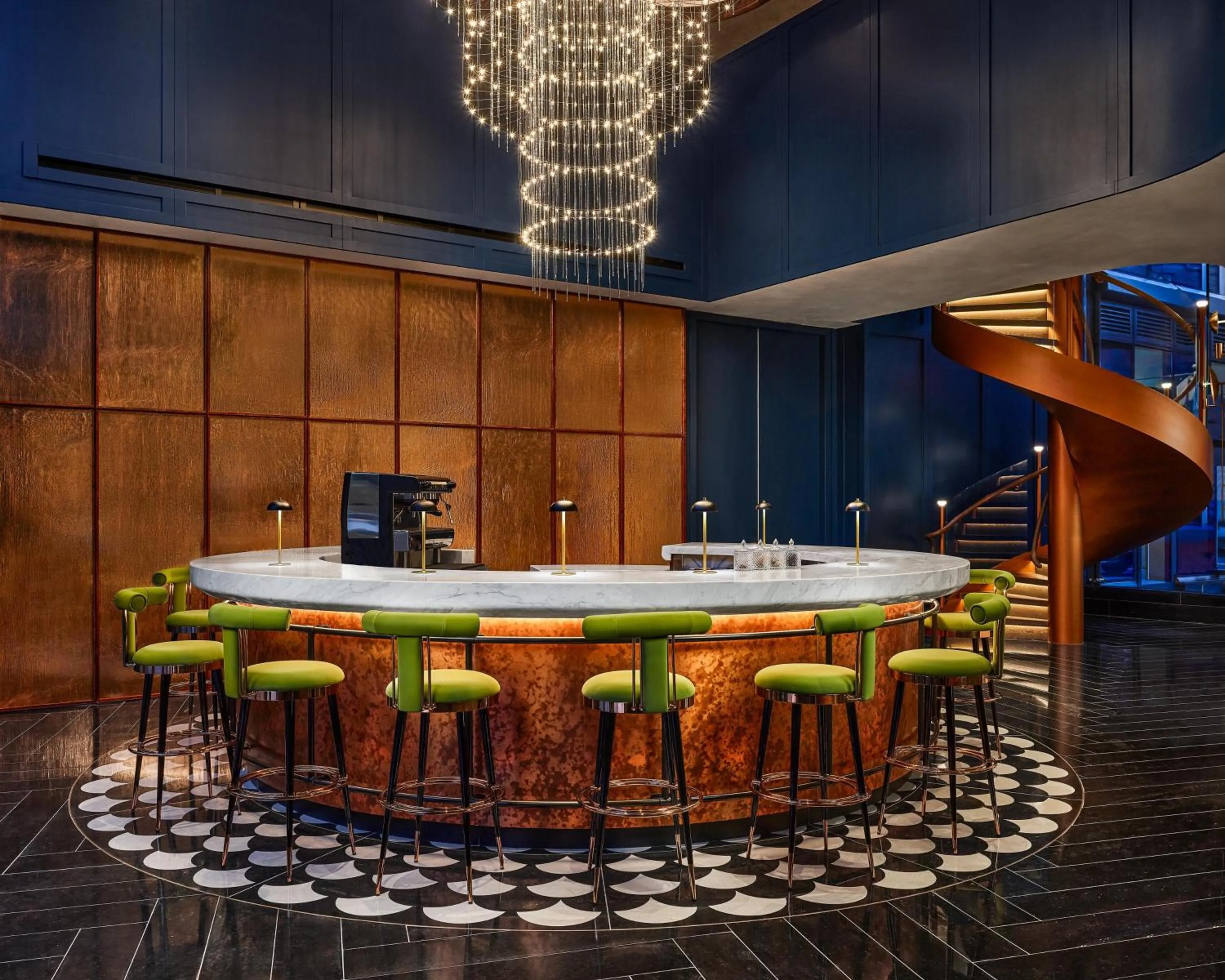 Lounge or bar in The George Manhattan, Tapestry Collection By Hilton