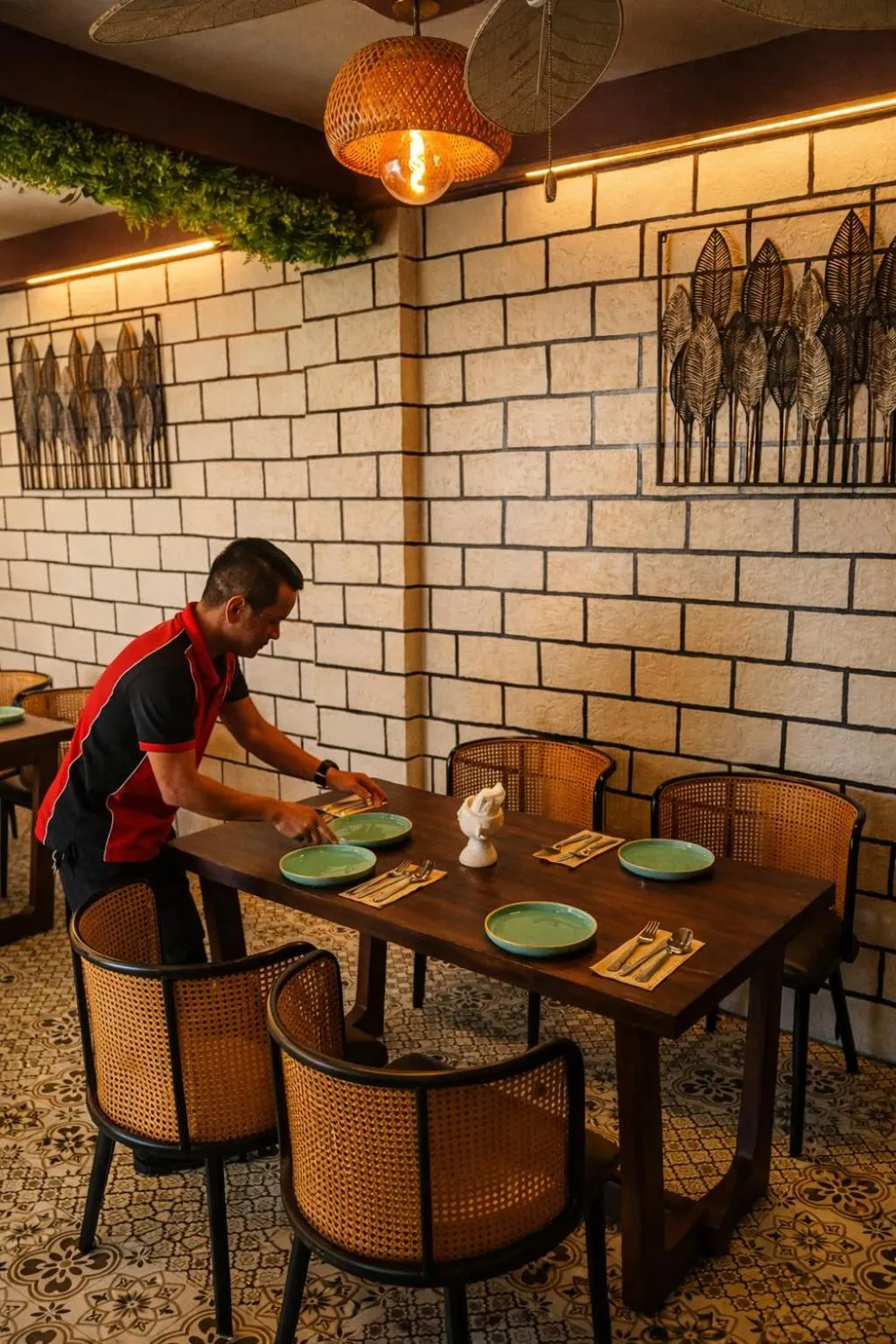 Restaurant/places to eat in Amega Hotel