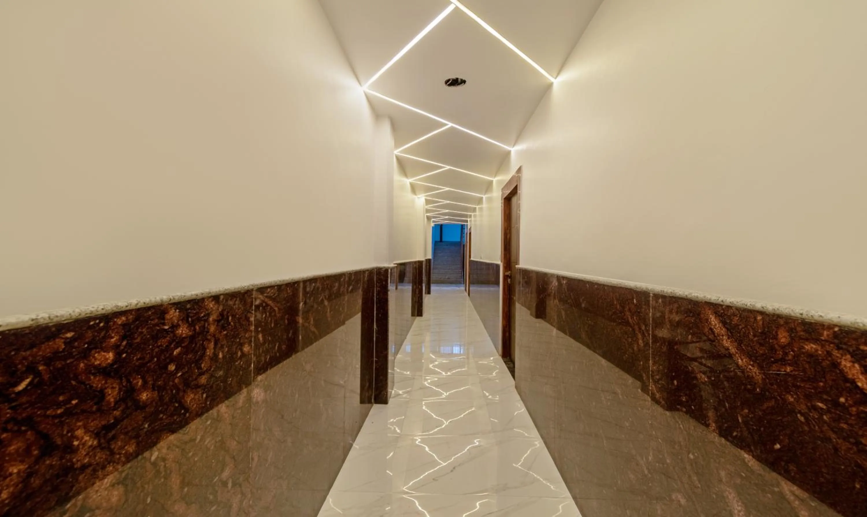 Lobby or reception in Treebo Heaven Grand Ayodhya