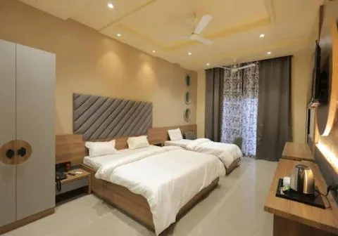 Bed in Hotel Black Harbour