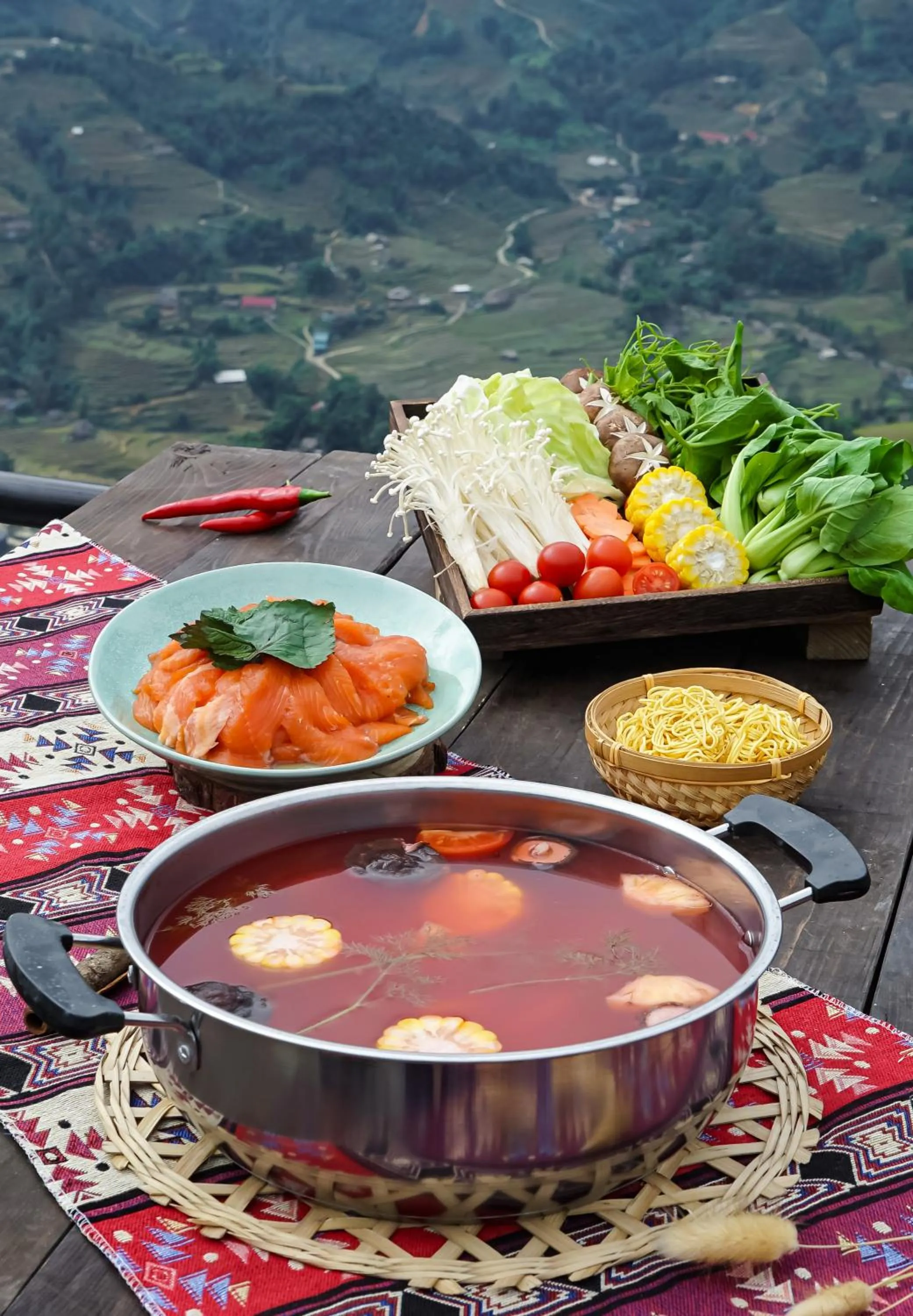 Food in DeLaMont Sapa Hotel - Hill Serenity Retreat