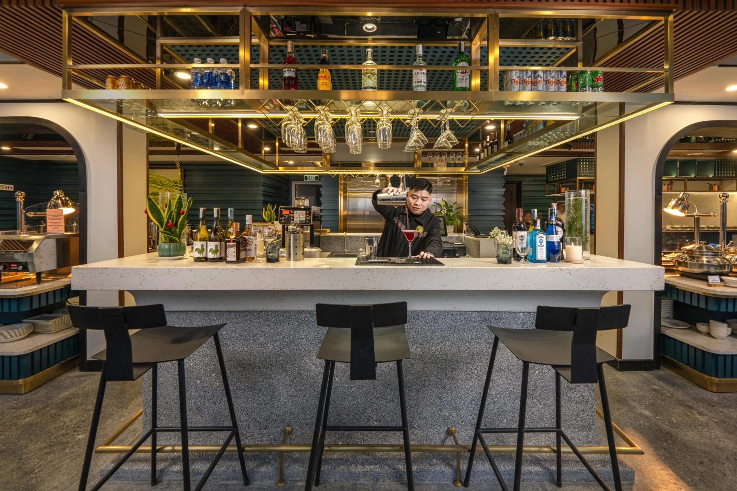 Staff in DeLaMont Sapa Hotel - Hill Serenity Retreat