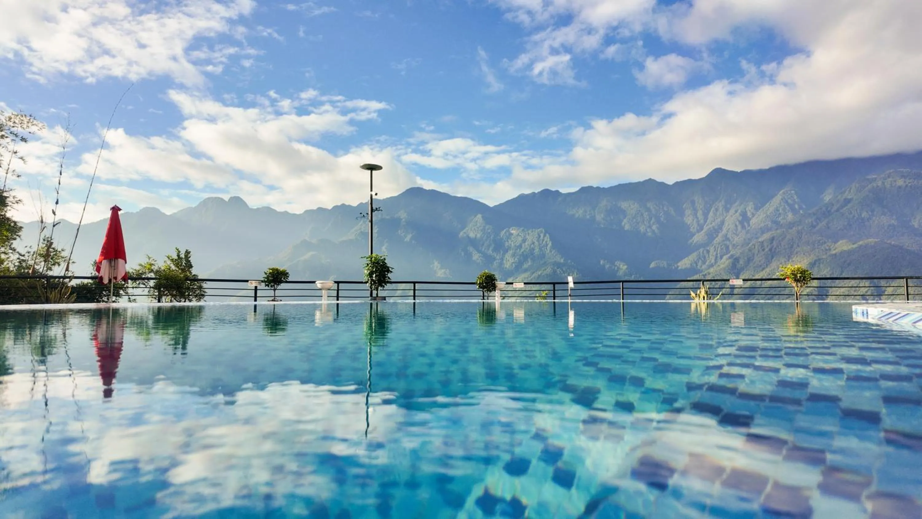 Pool view in DeLaMont Sapa Hotel - Hill Serenity Retreat