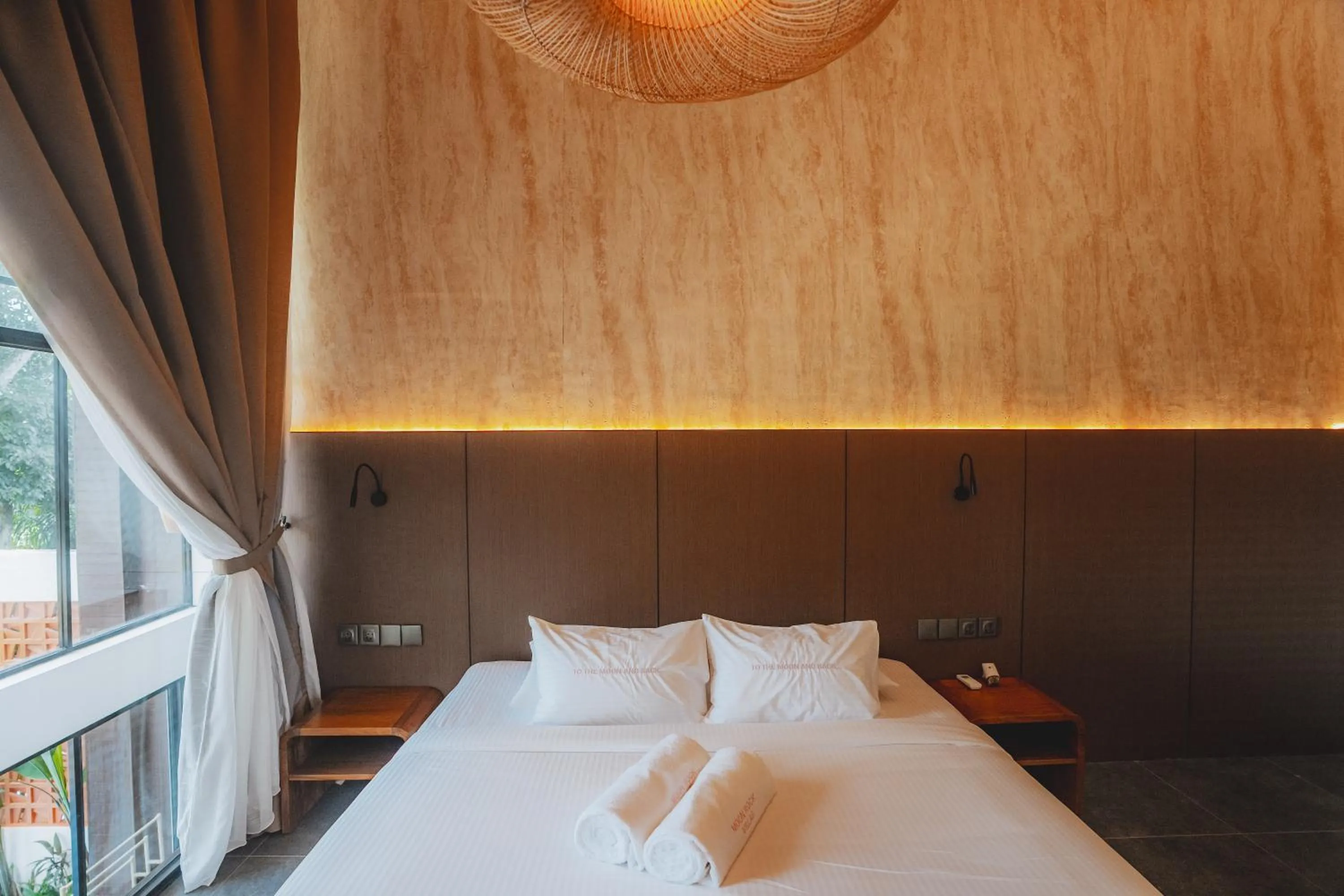 Bed in Moon Rock Villas by Ribas