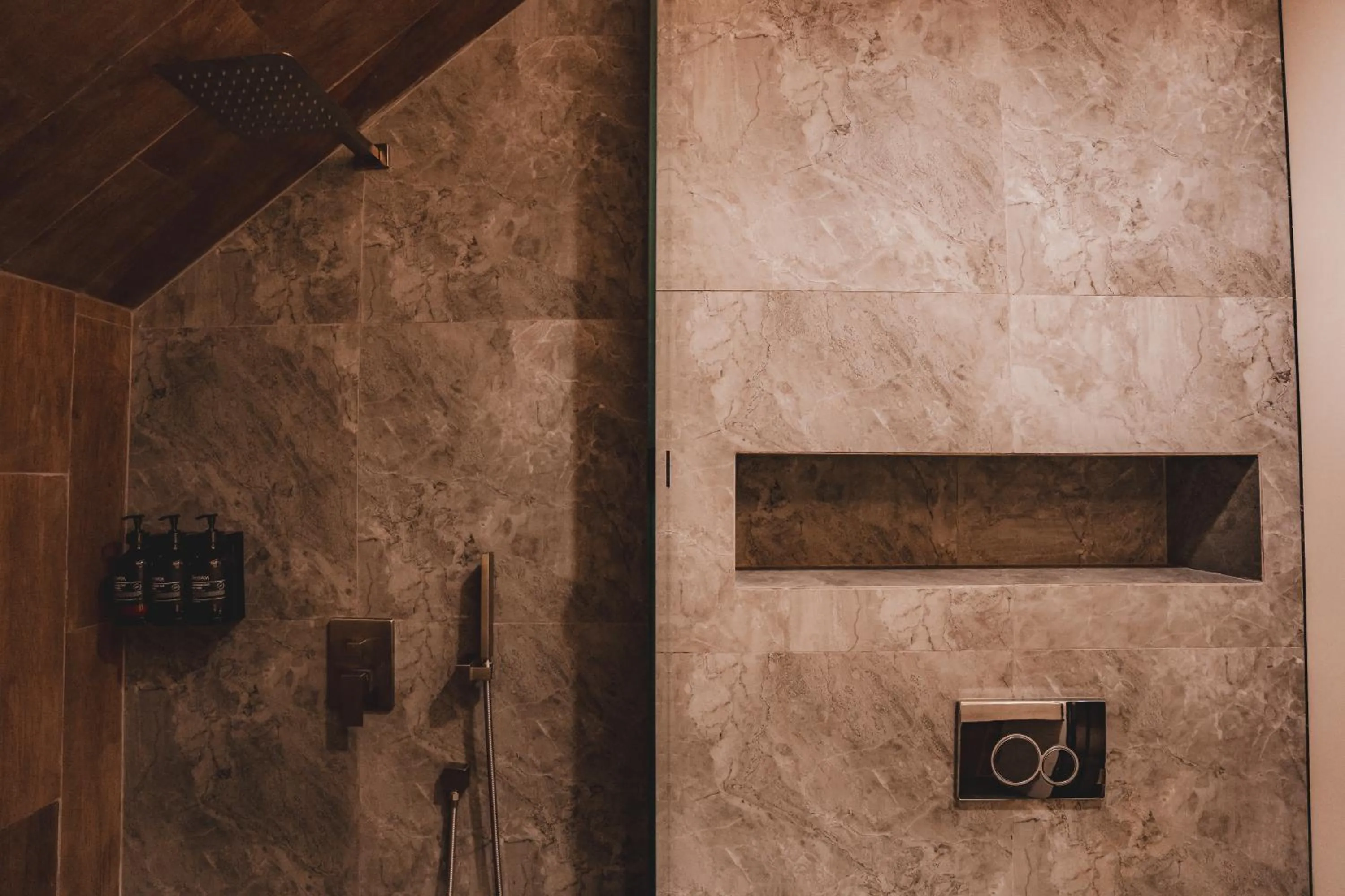 Shower in Moon Rock Villas by Ribas