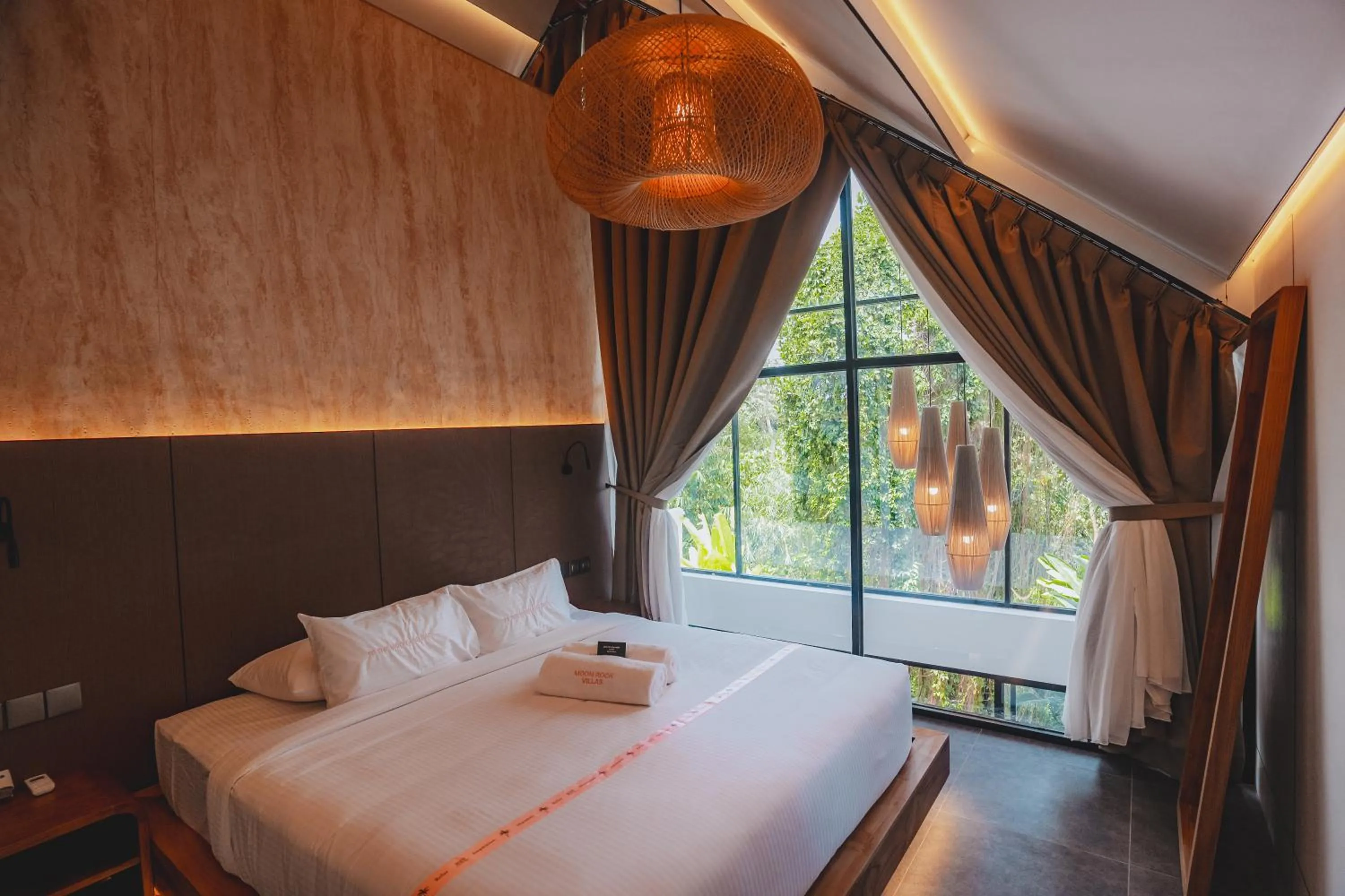 Bed in Moon Rock Villas by Ribas