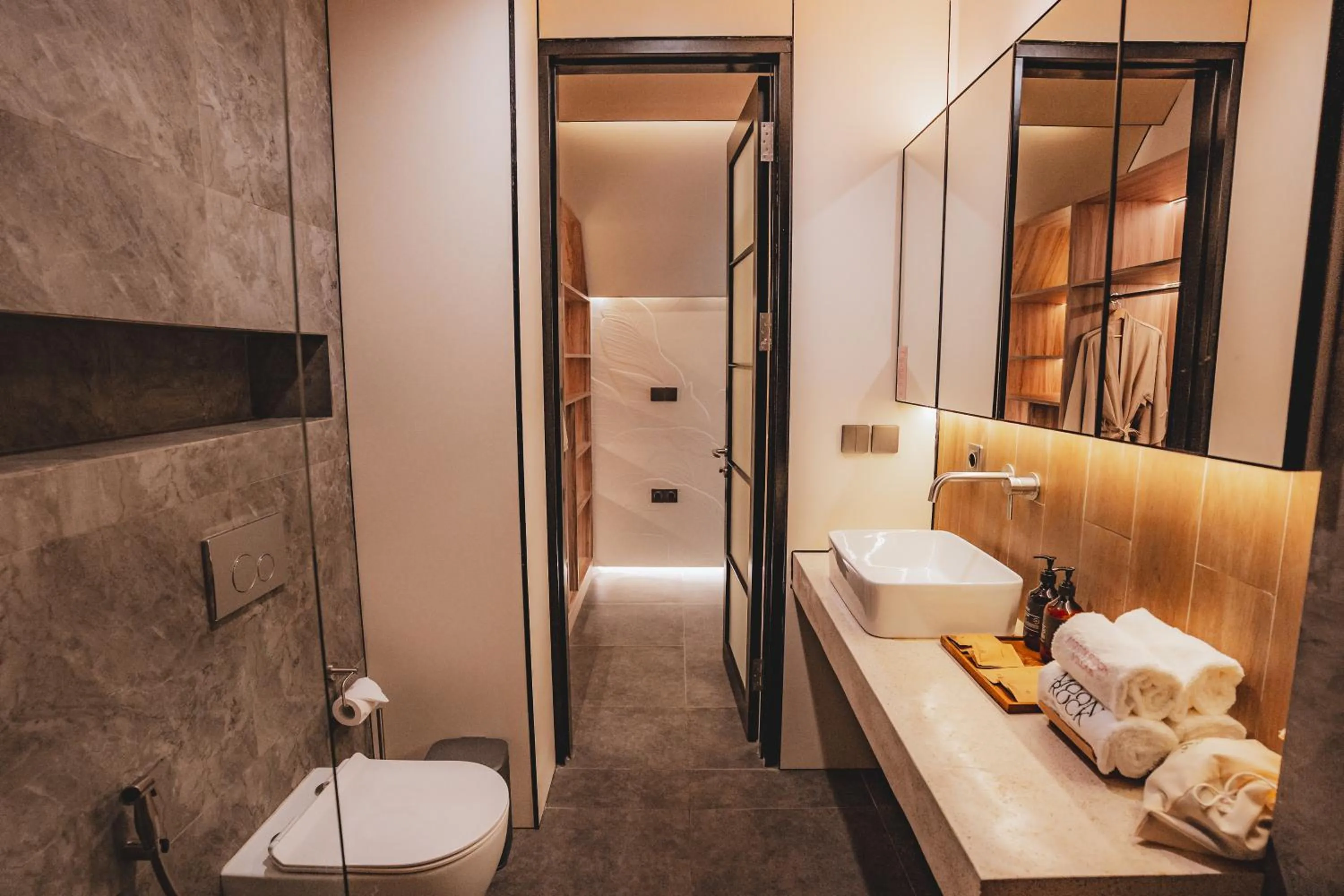 Shower in Moon Rock Villas by Ribas