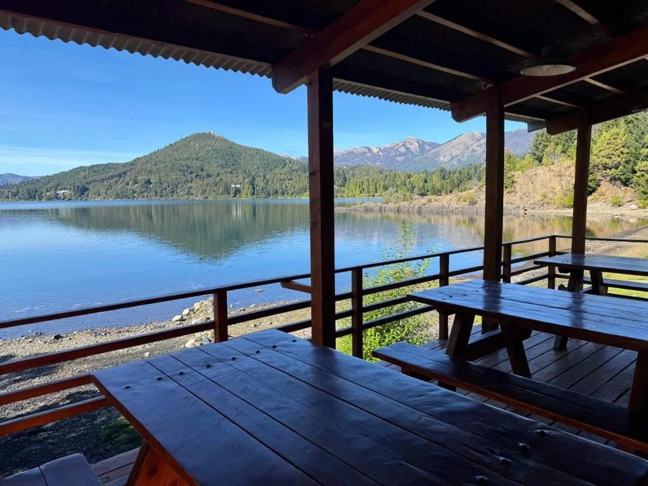 Patio in DUT Bariloche by Apartments Bariloche