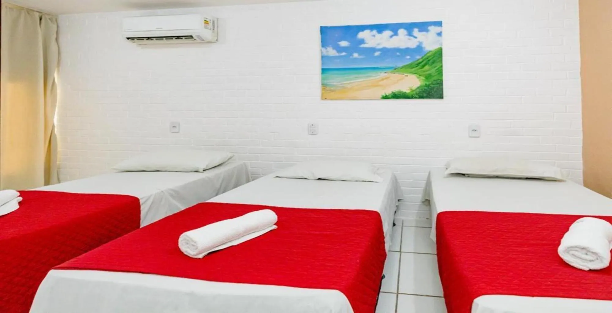 Bed in Hotel Paraiso Natal - Beira Mar