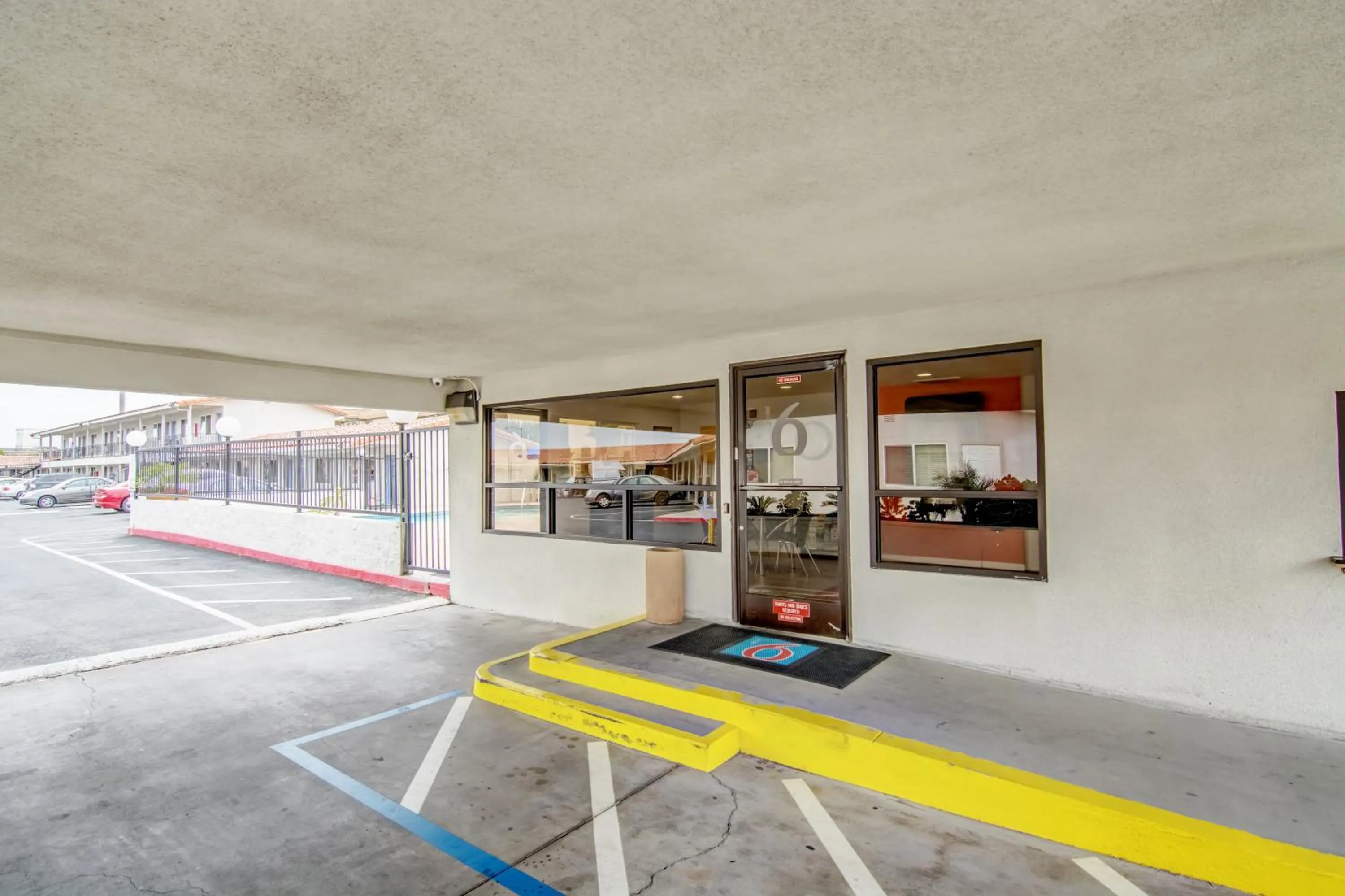 Lobby or reception in Motel 6 Manteca CA