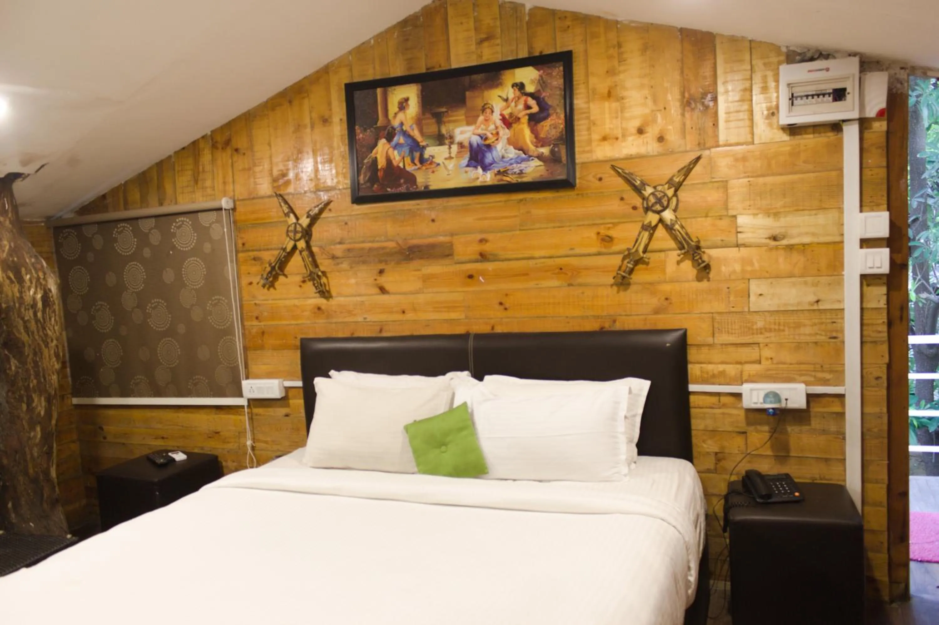 Bedroom, Bed in Mrugavani Resort & Spa