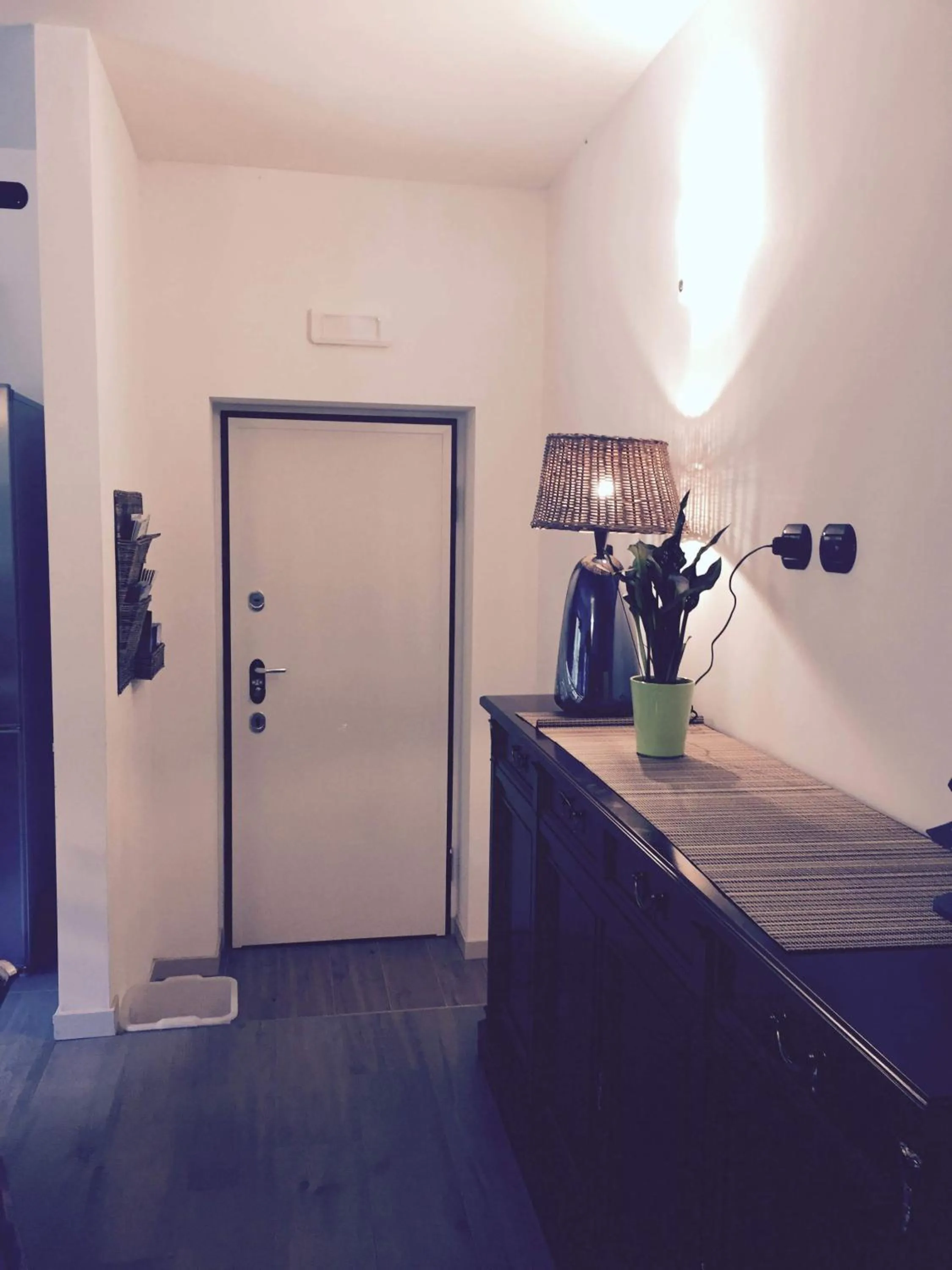 Lobby or reception in La Villa Bianca Guest house