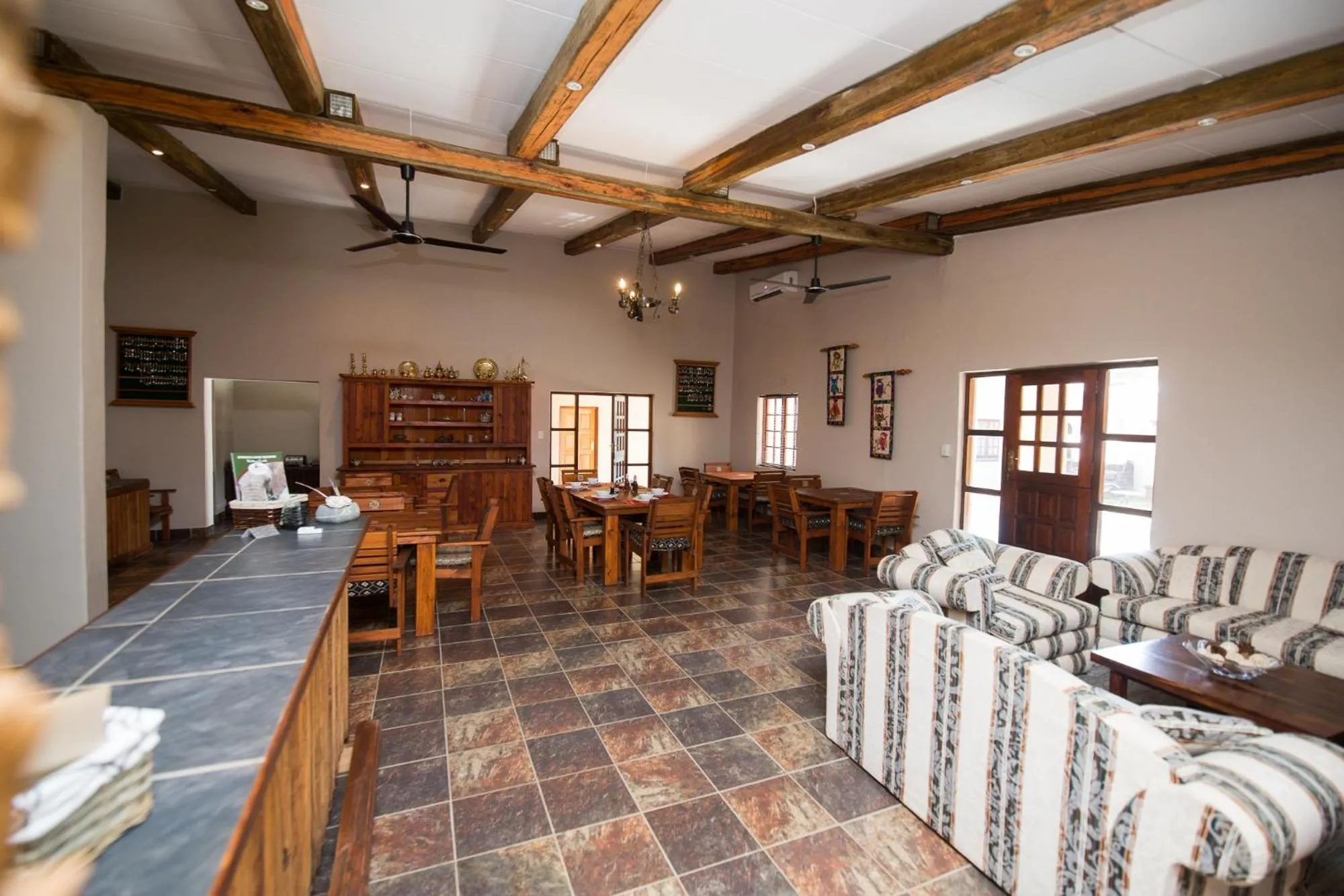 Seating area in Foreva Wild