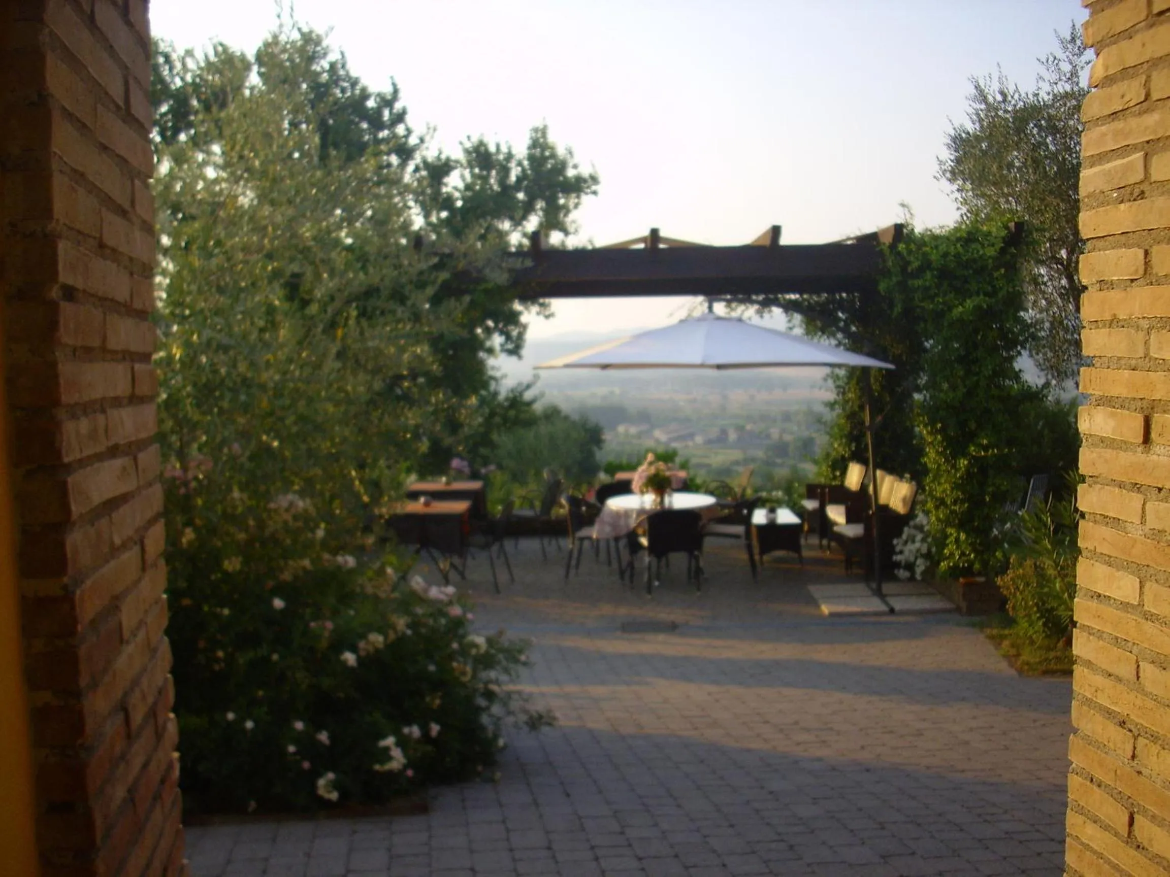 Garden view in Chiara e Benedetta Villa degli Ulivi