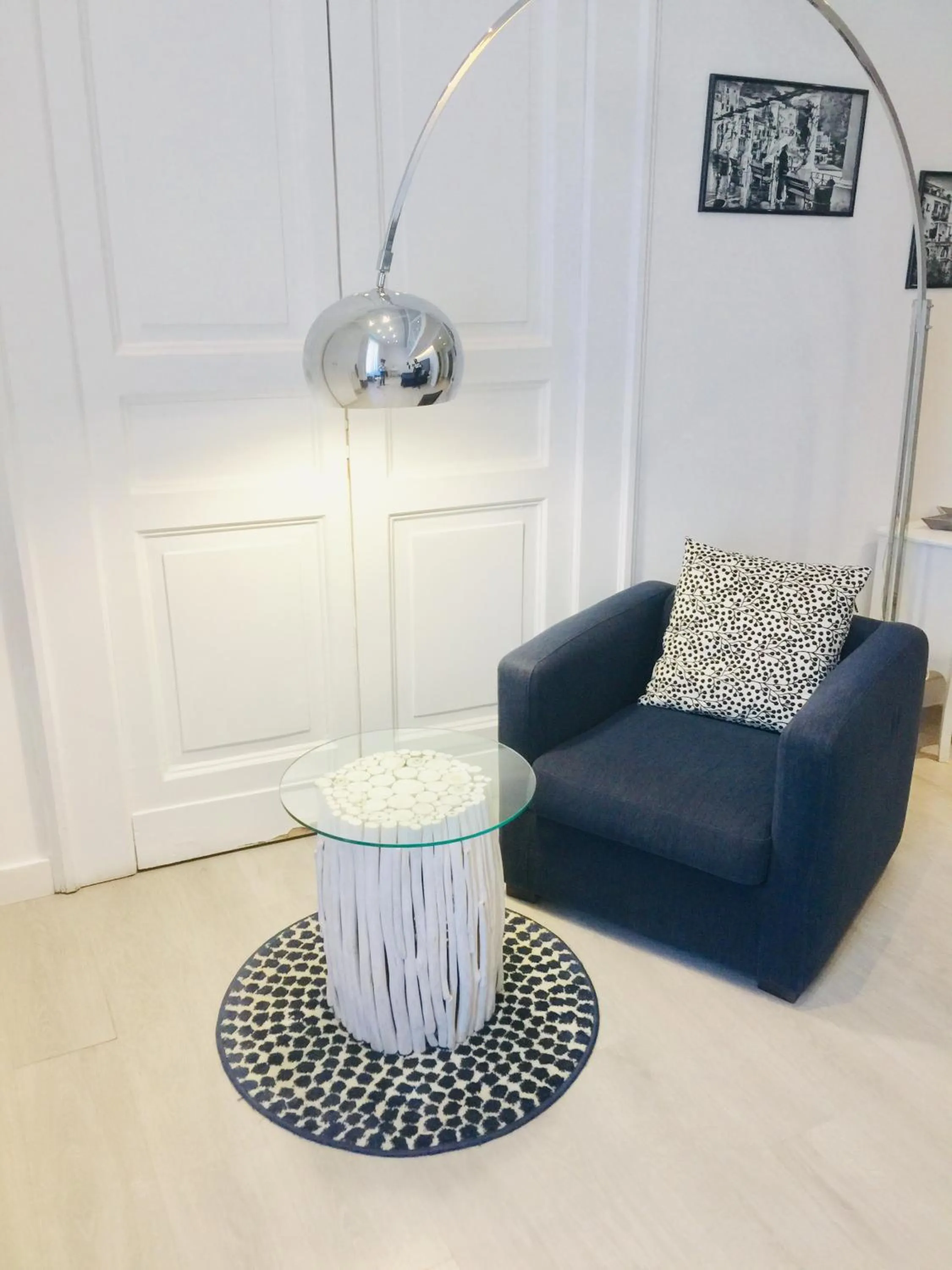 Living room in B&B Neapolis Bellini