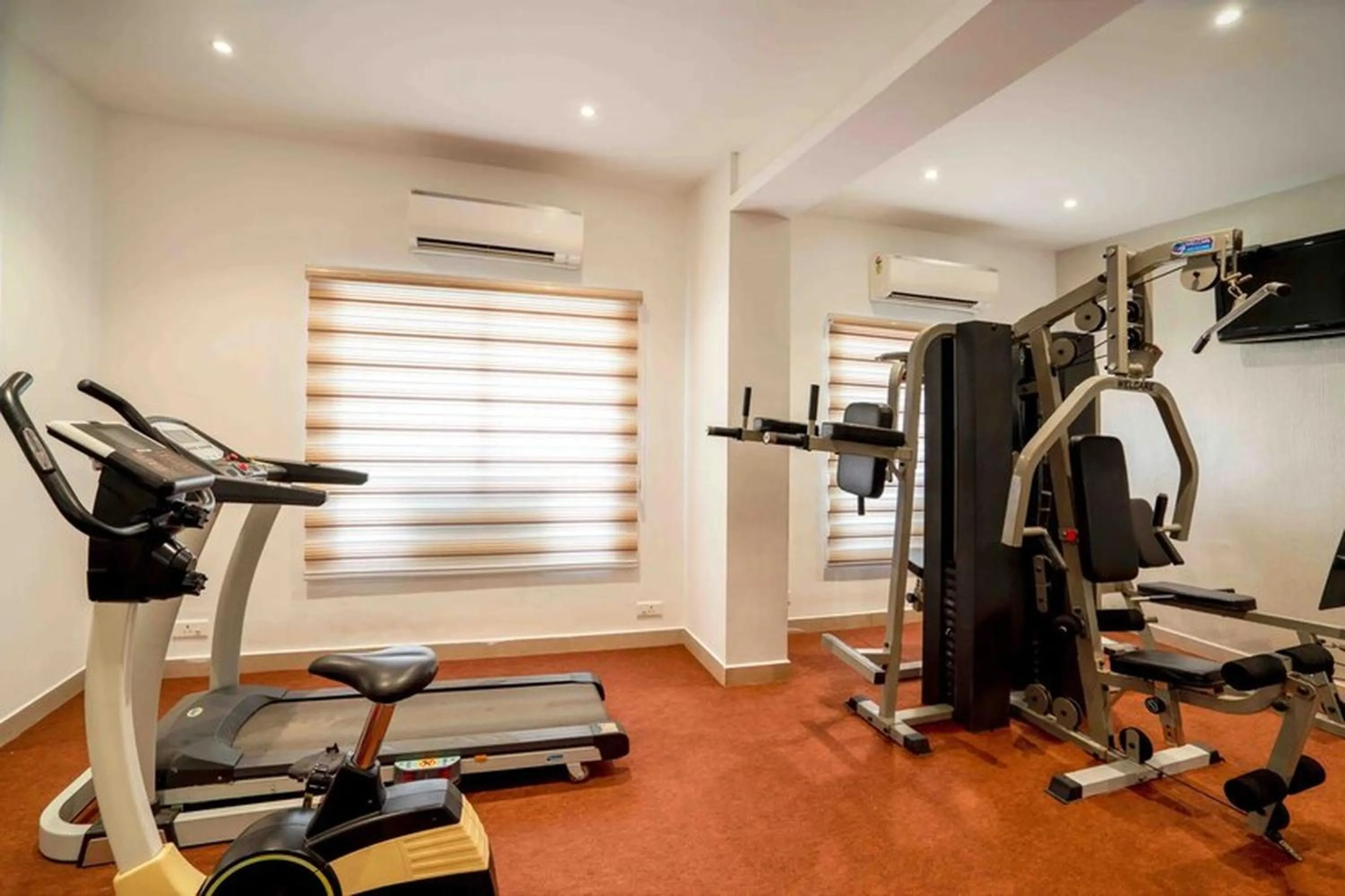 Fitness centre/facilities in Hotel Hills Park Pathanamthitta
