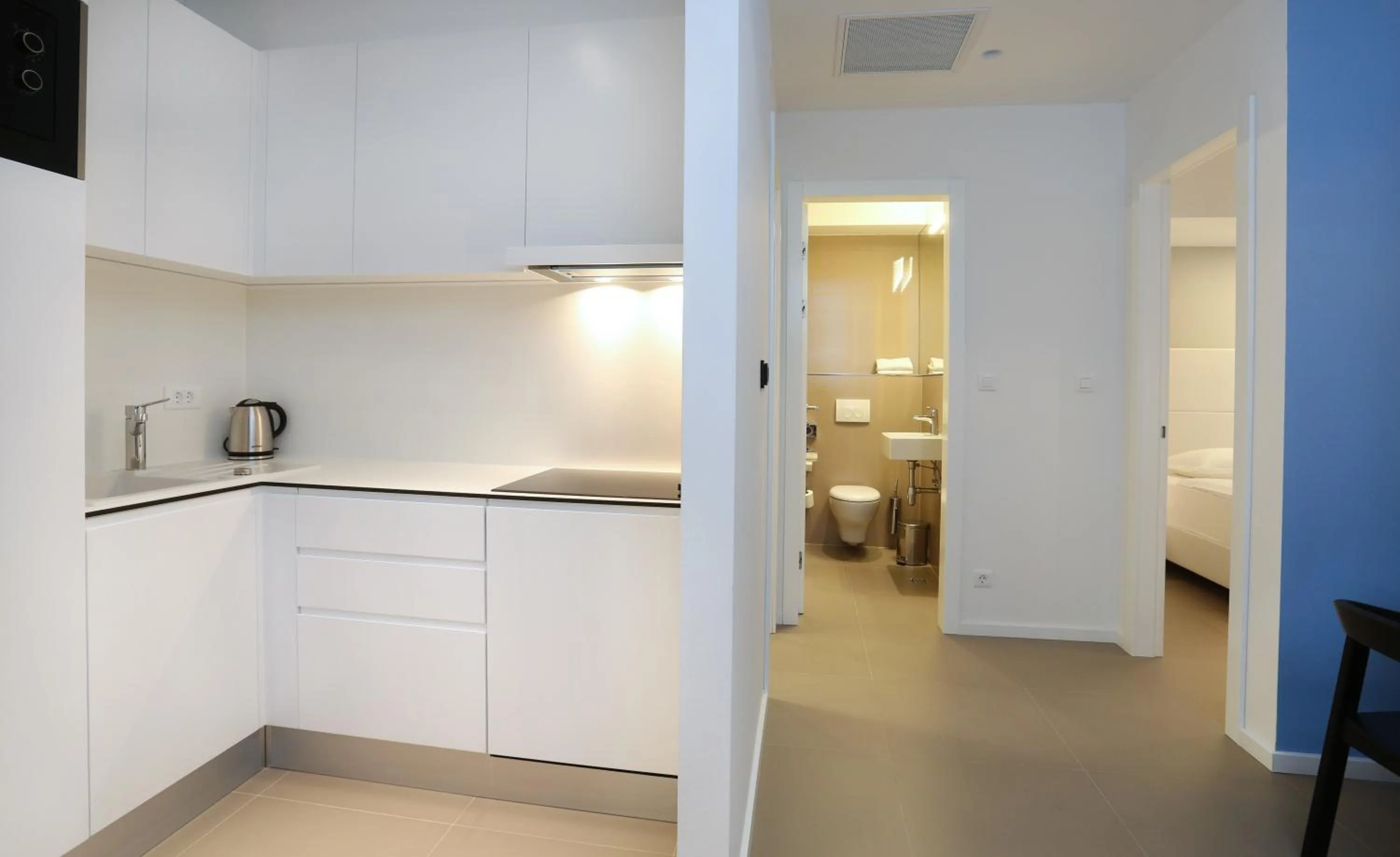 Kitchen or kitchenette in Guesthouse Villa Scalaria