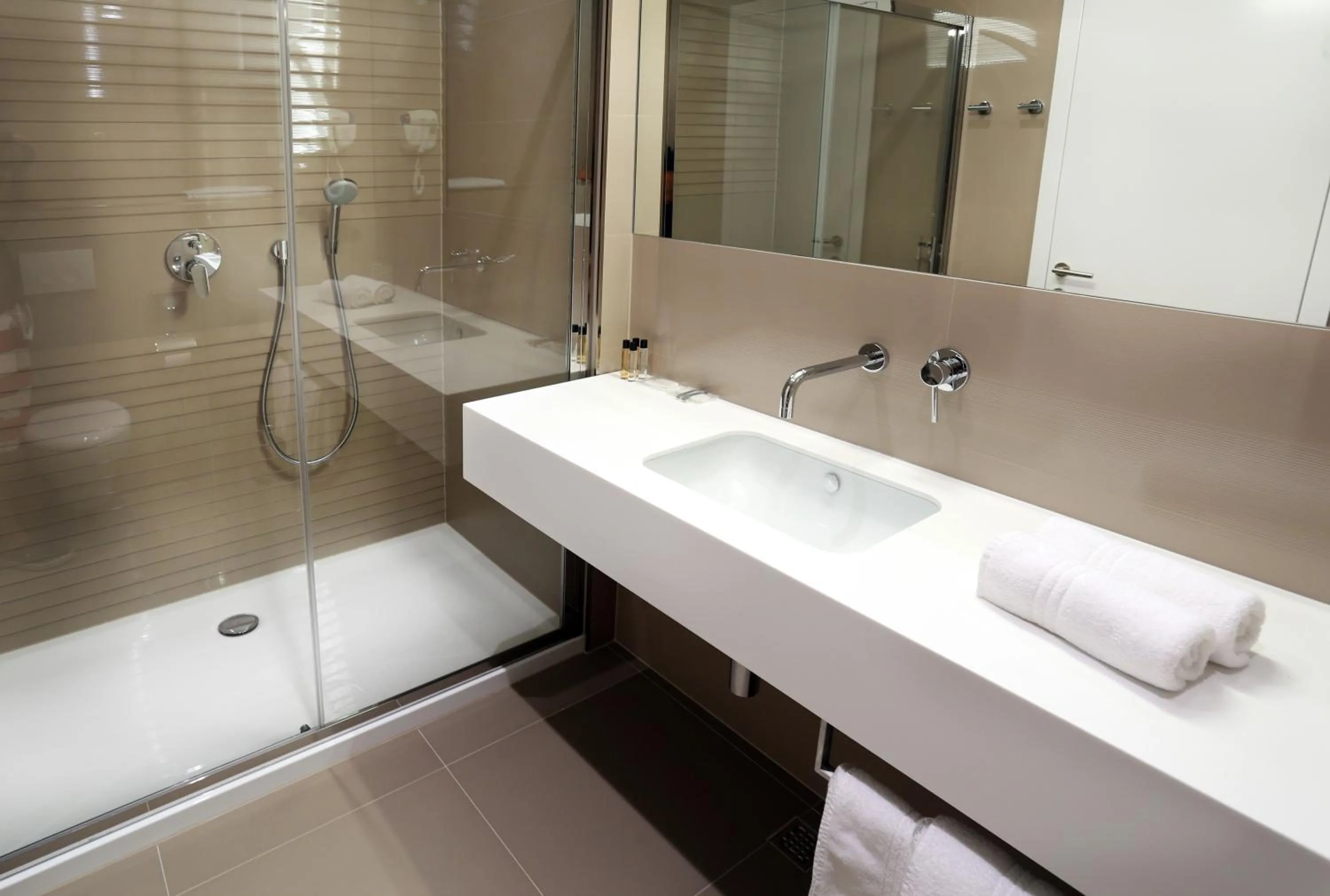 Shower in Guesthouse Villa Scalaria