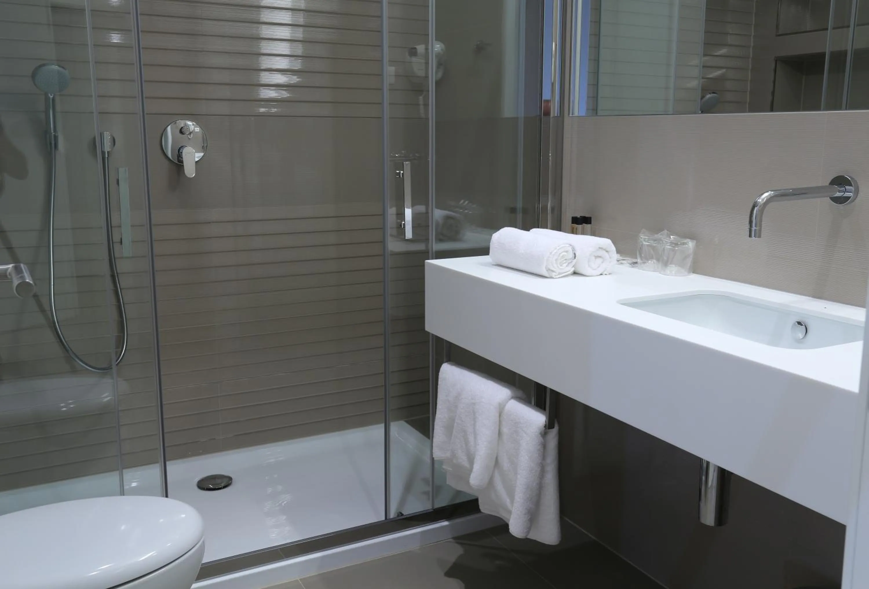 Shower in Guesthouse Villa Scalaria