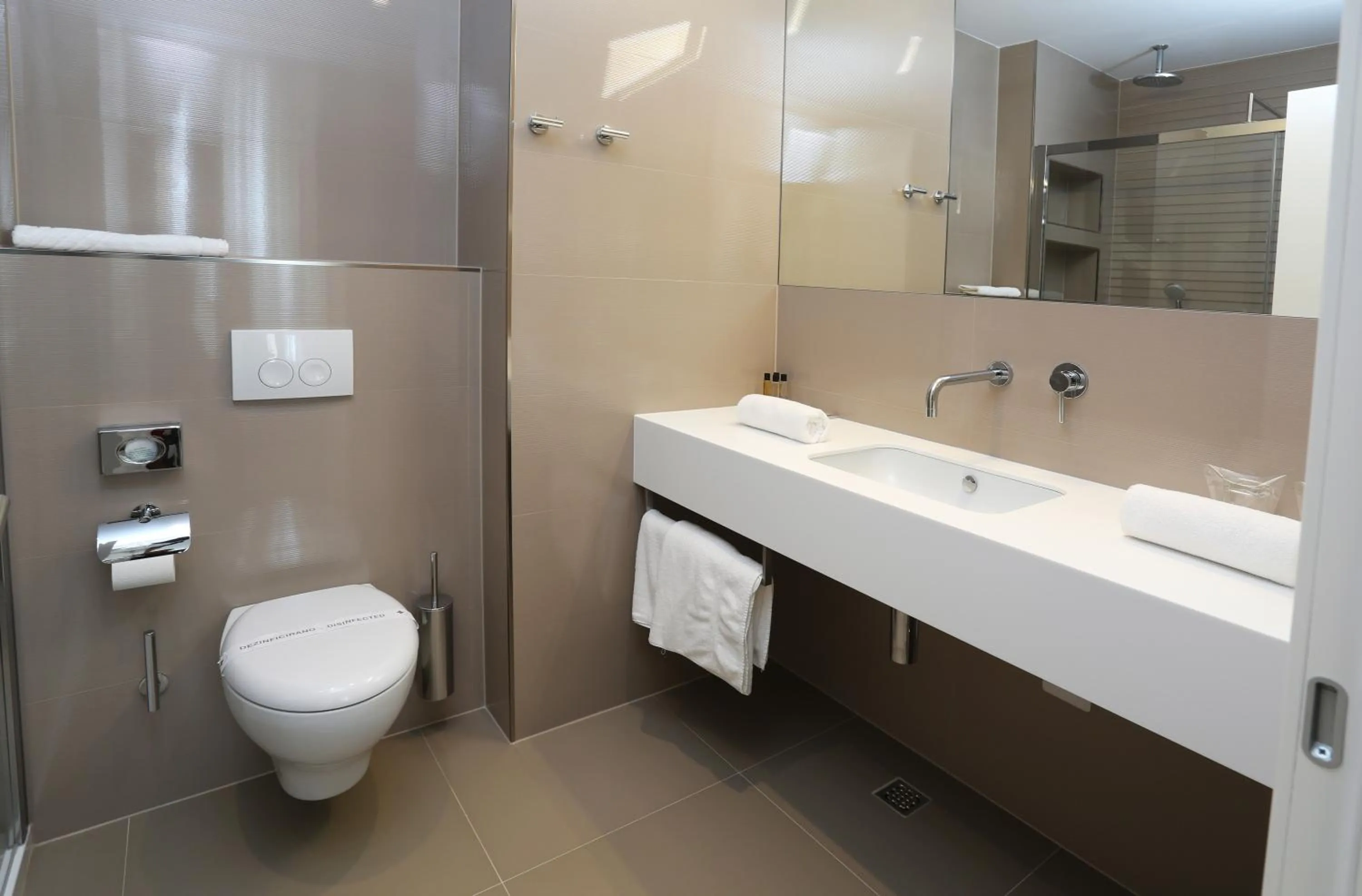 Shower in Guesthouse Villa Scalaria