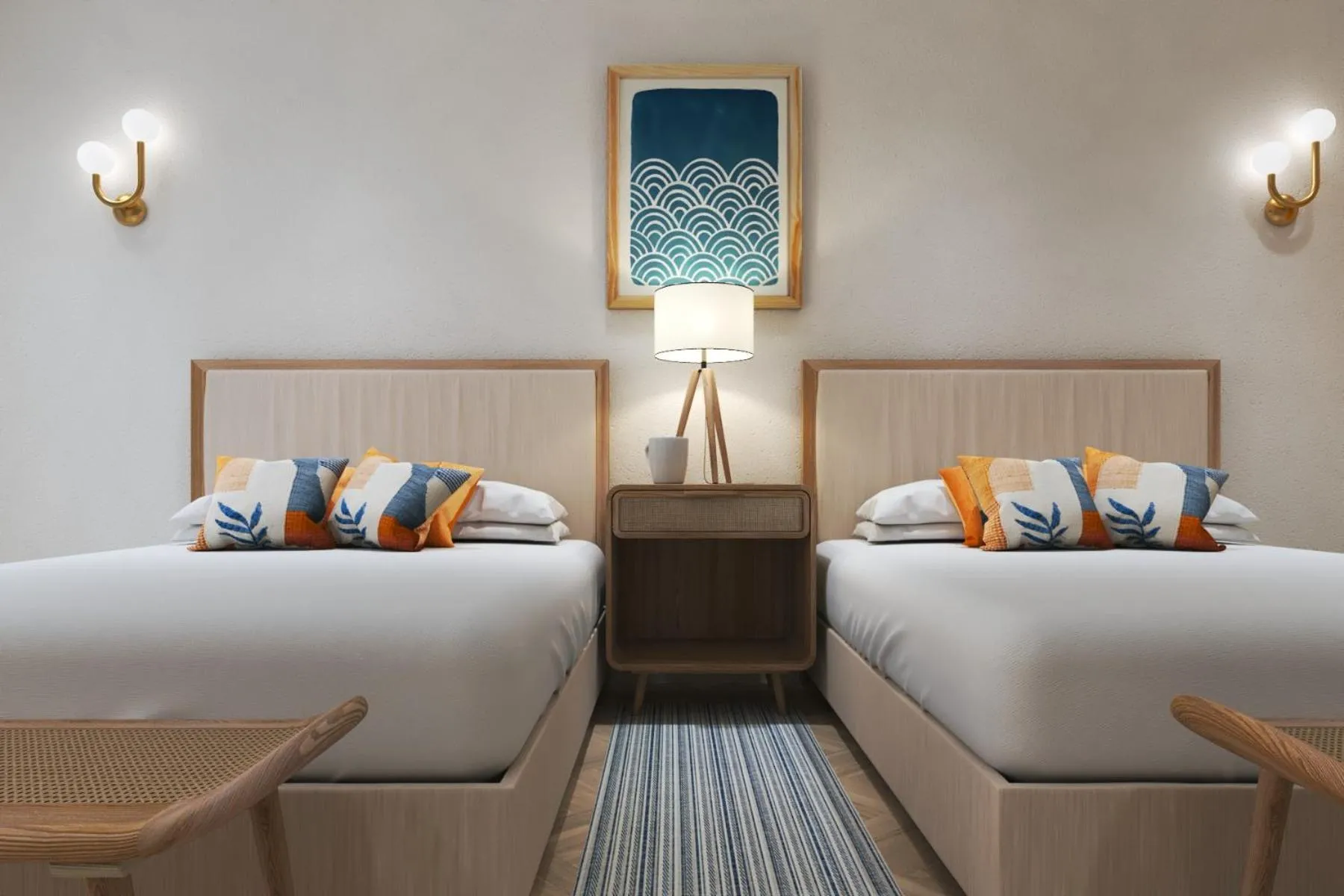 Bed in Sapphire Sands by Bay Gardens Resorts