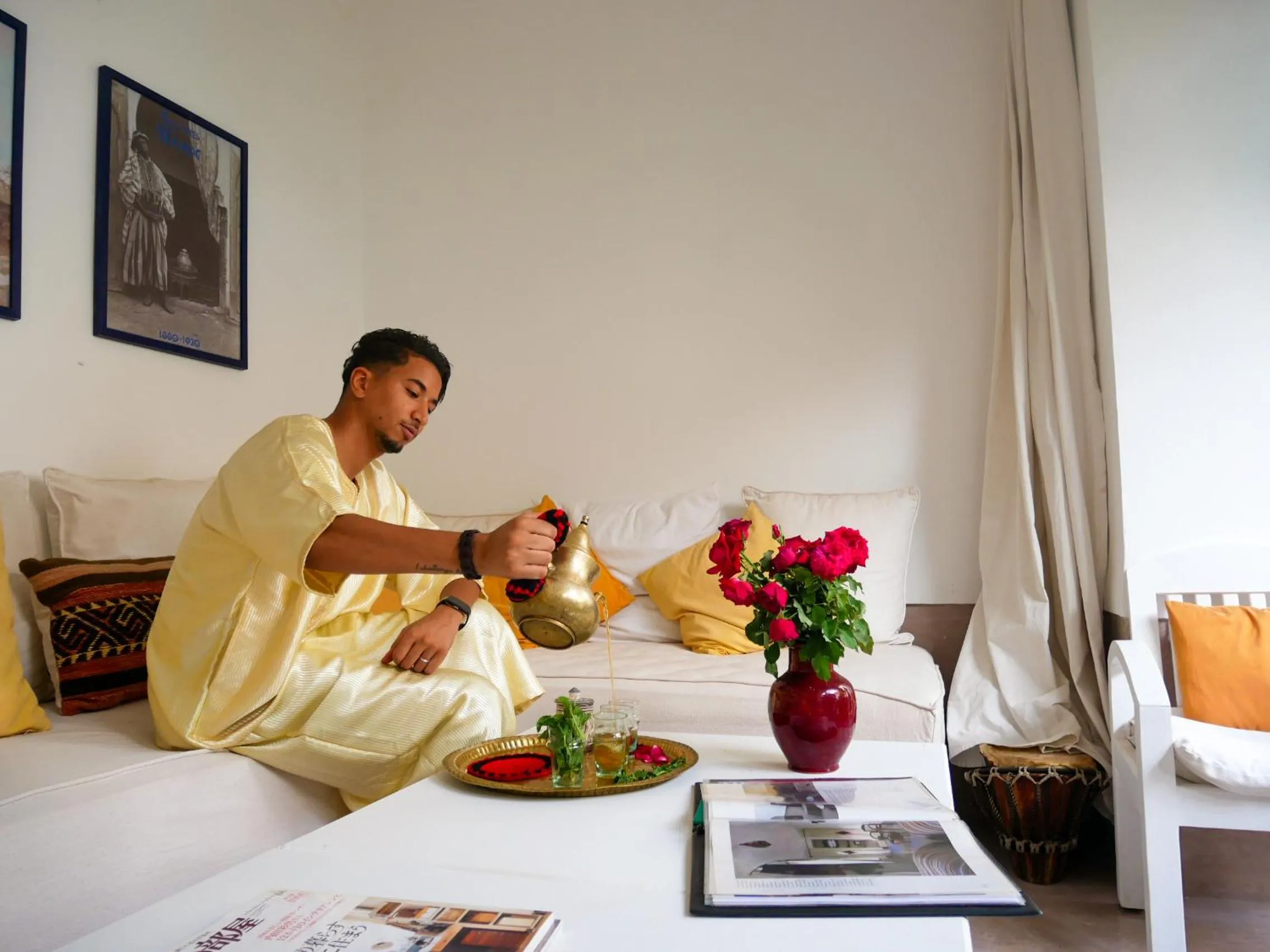 Living room in Riad Dar Aman