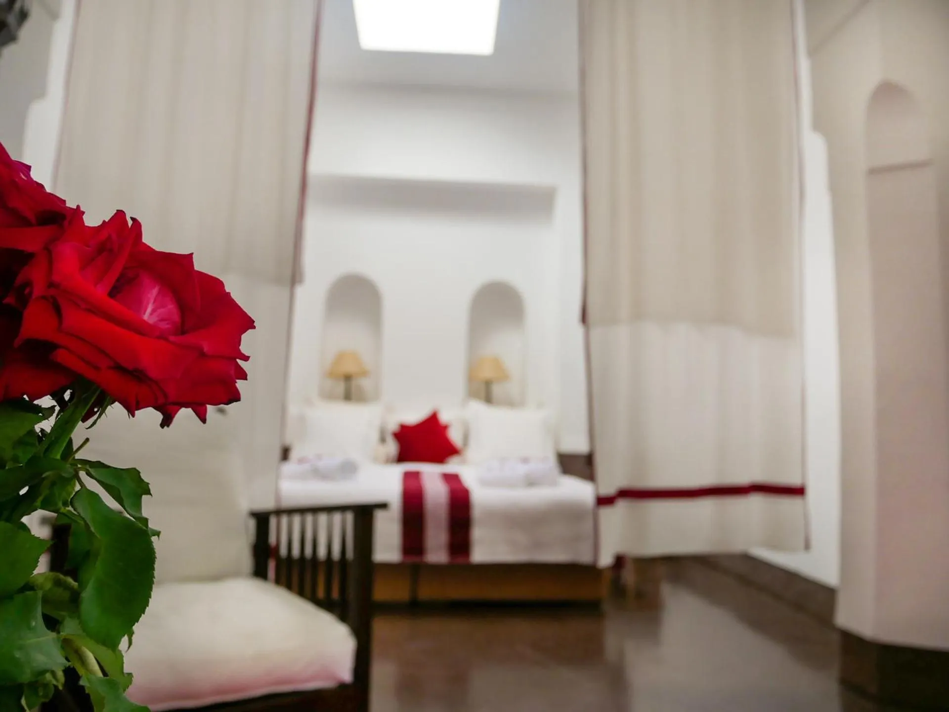 Photo of the whole room, Bed in Riad Dar Aman