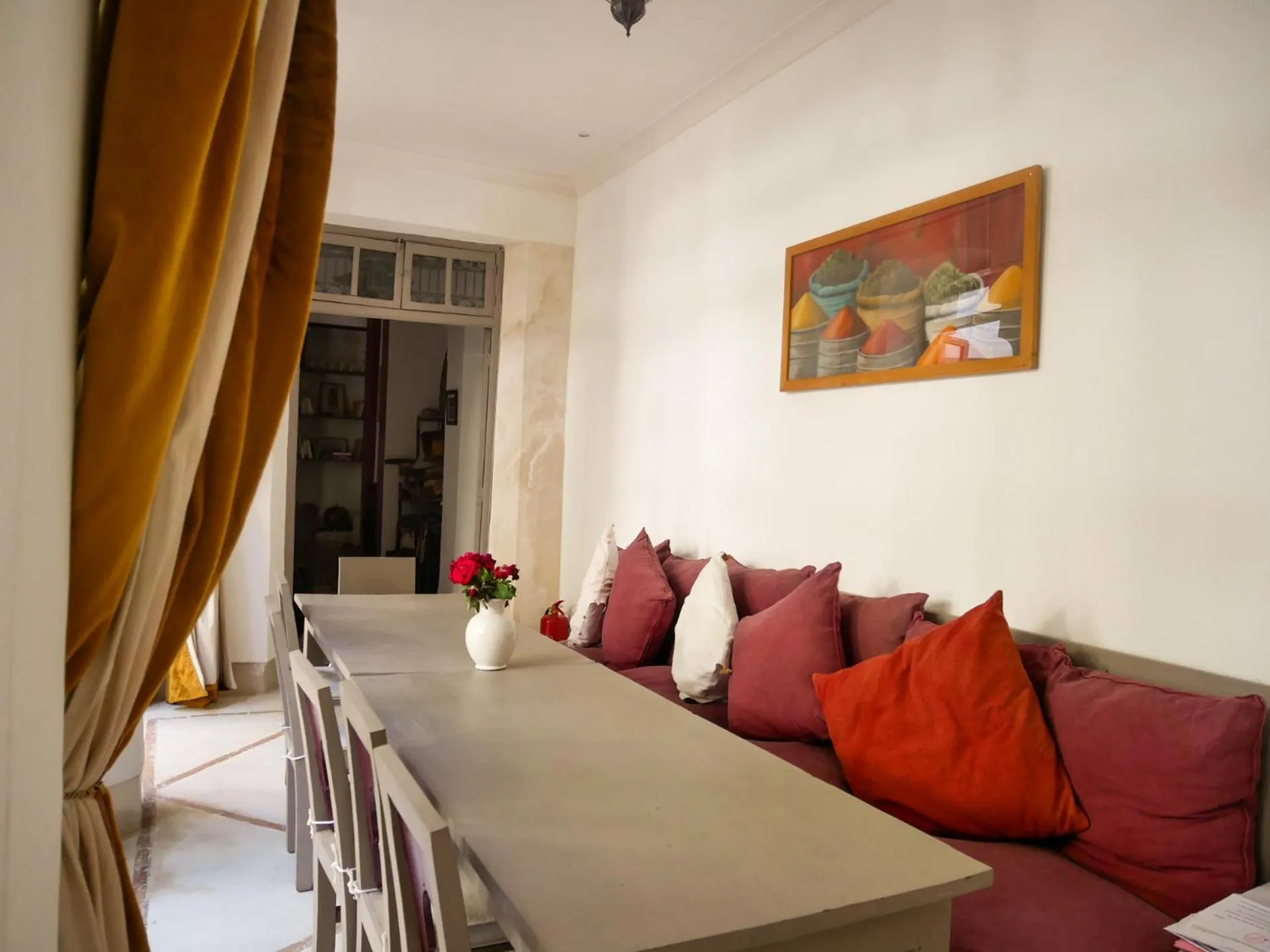 Living room in Riad Dar Aman