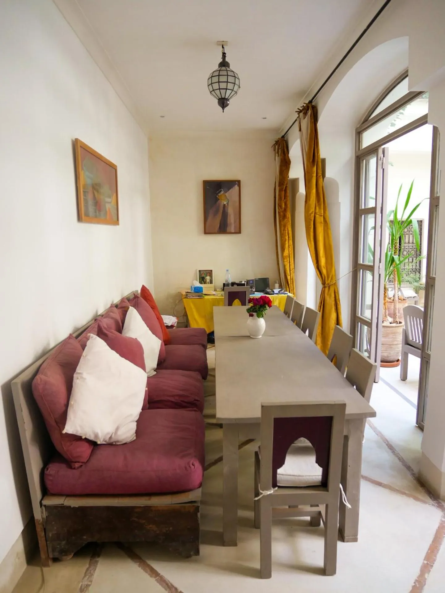 Living room in Riad Dar Aman