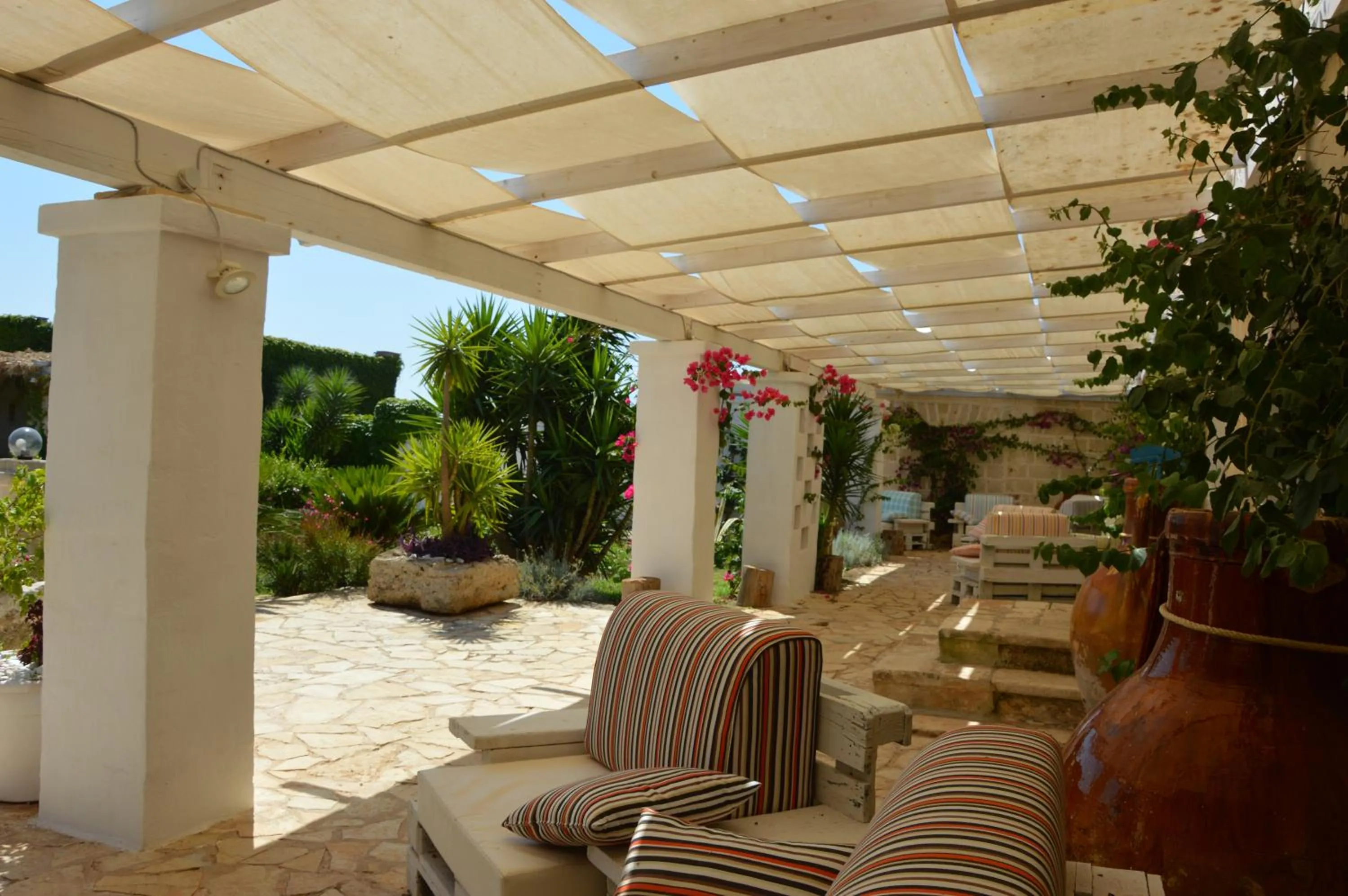 Patio in Agriturismo Tenuta Mazzetta