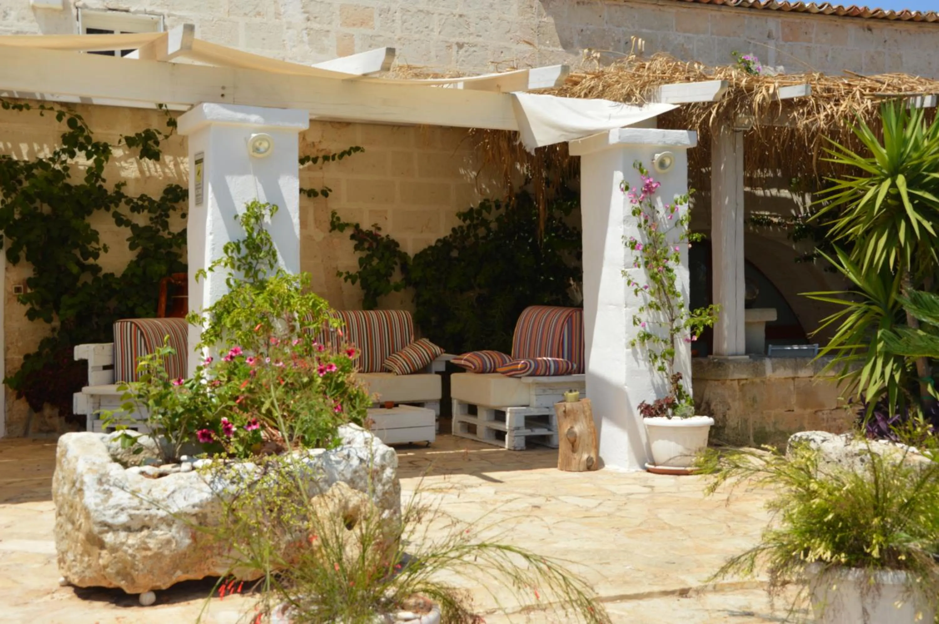 Patio in Agriturismo Tenuta Mazzetta
