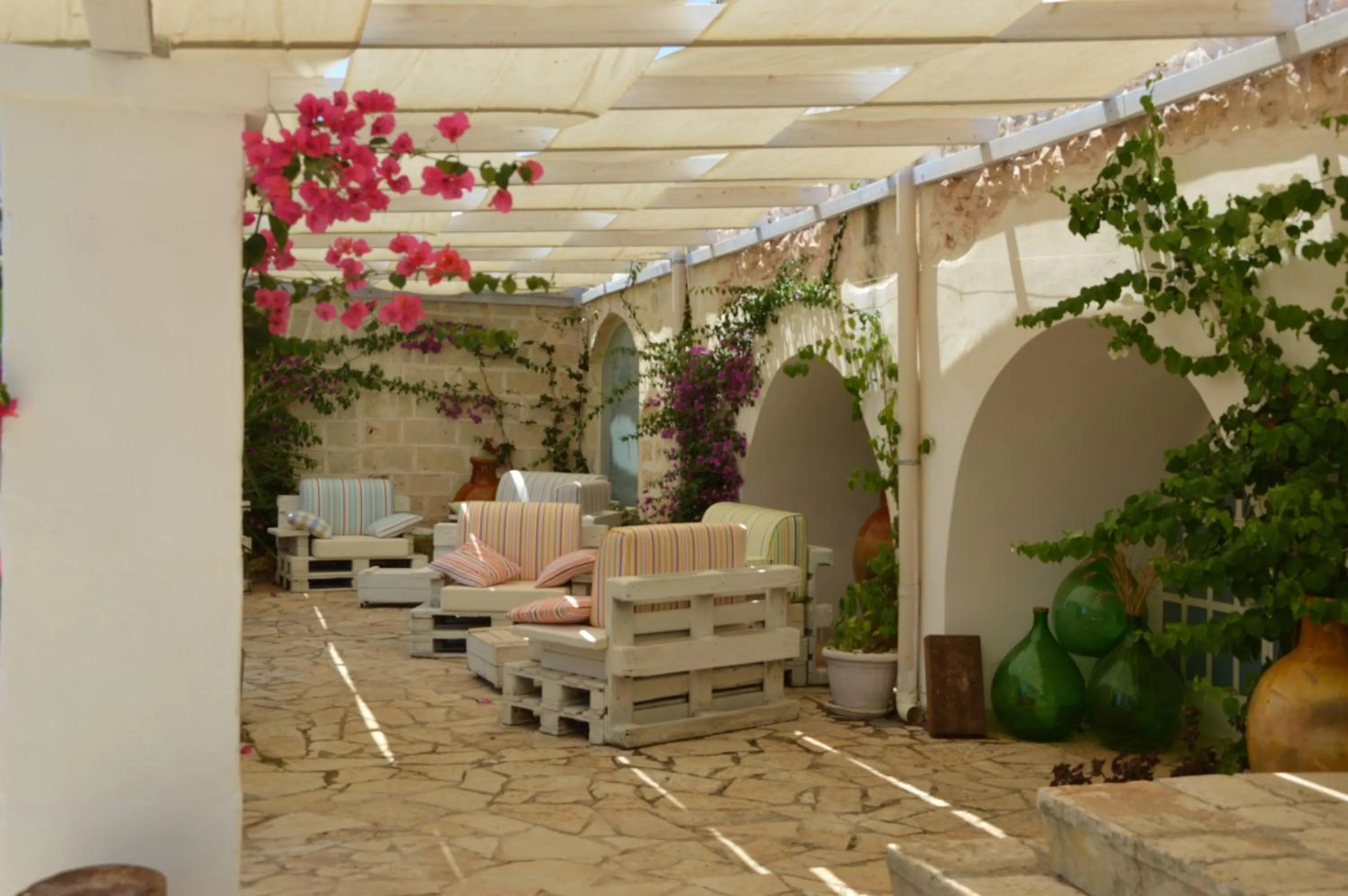 Patio in Agriturismo Tenuta Mazzetta