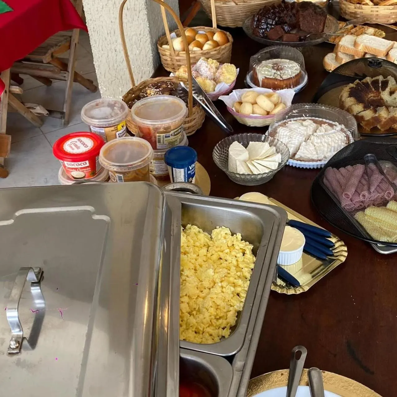 Buffet breakfast in Grand Maré Hotel